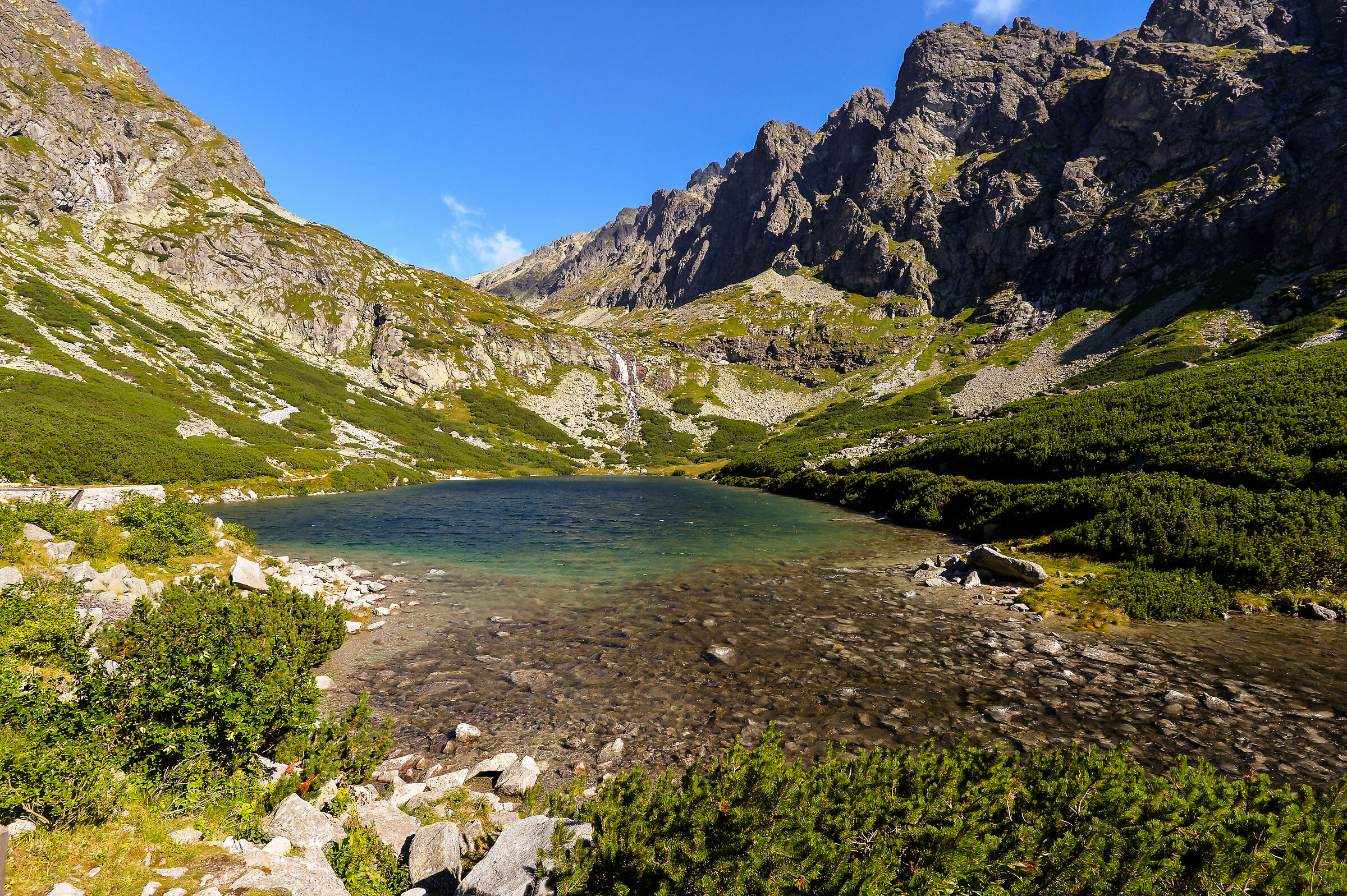 Velicke pleso. Vysoke Tatry. Slovensko