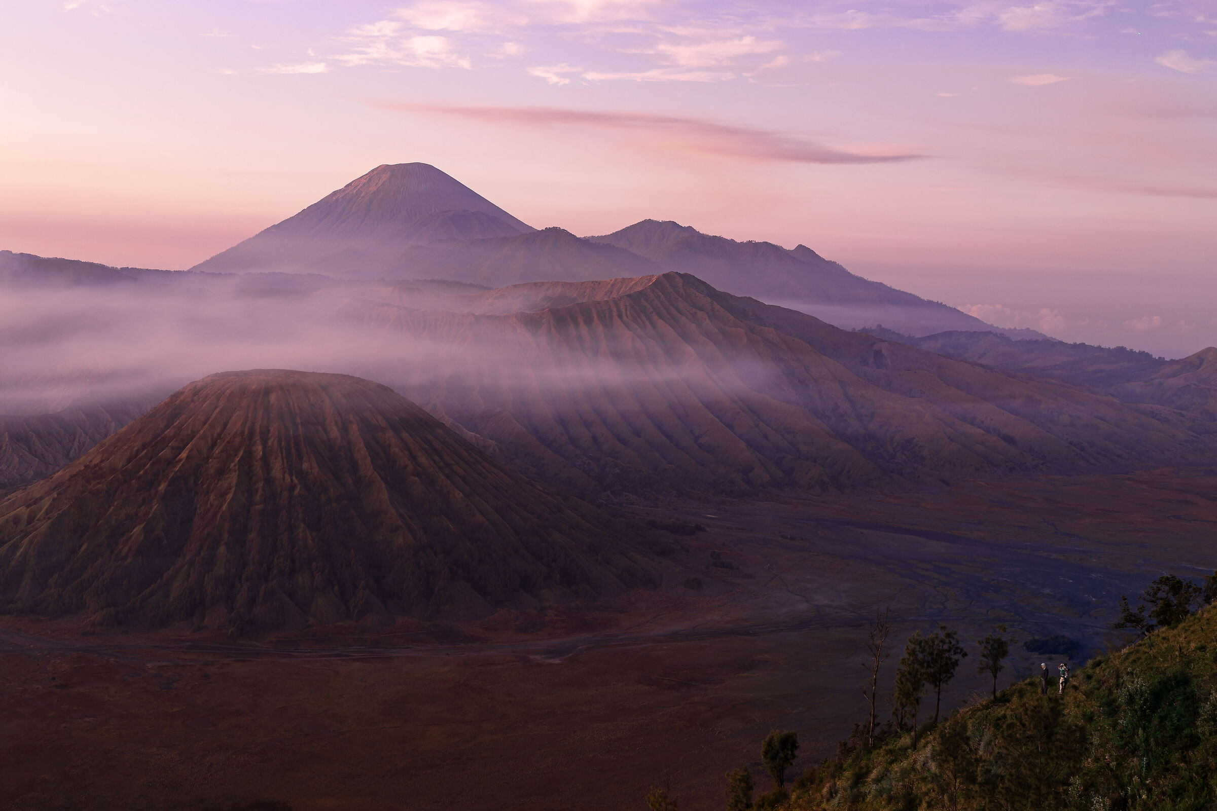 Monte Bromo all'alba