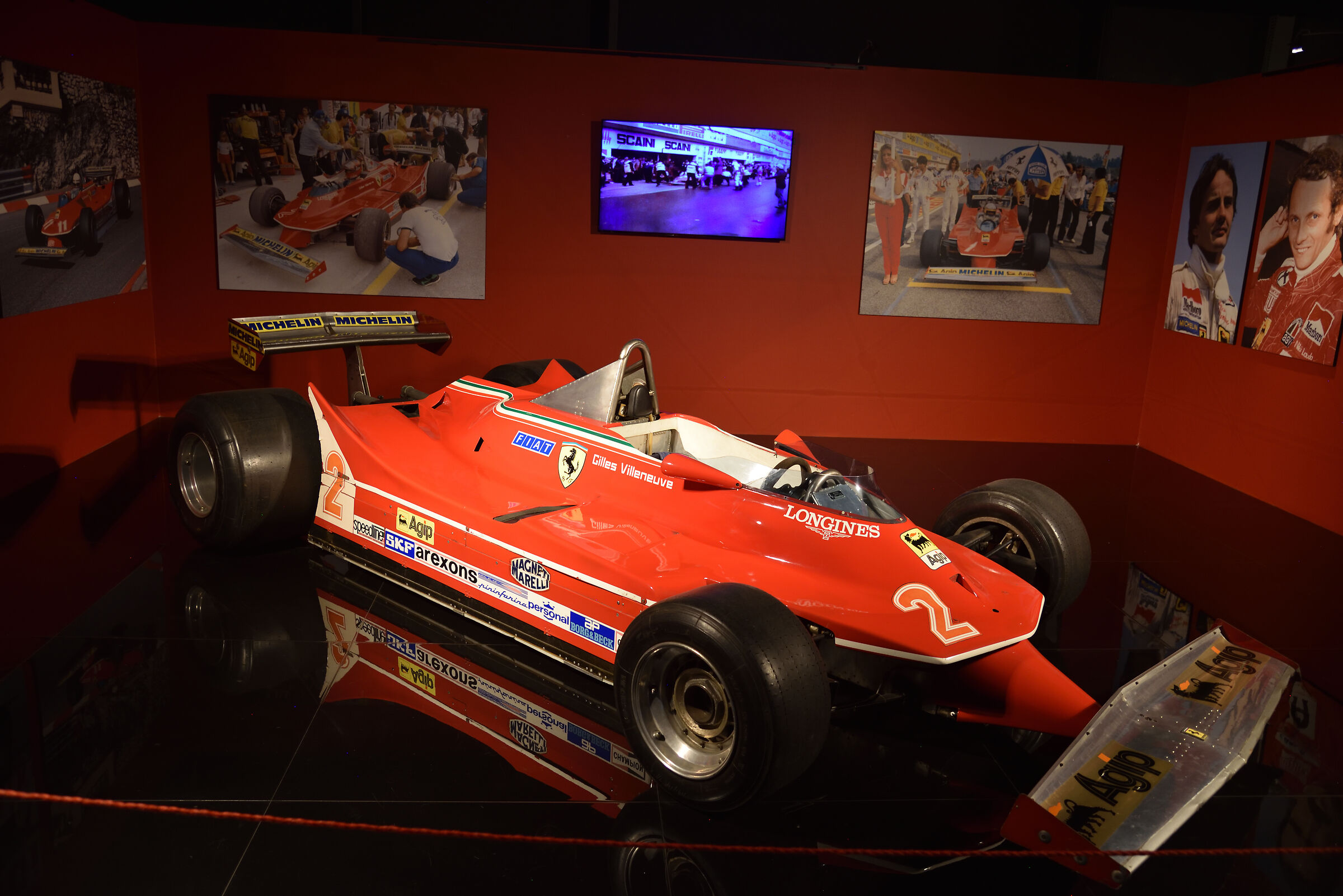 Ferrari di G. Villeneuve