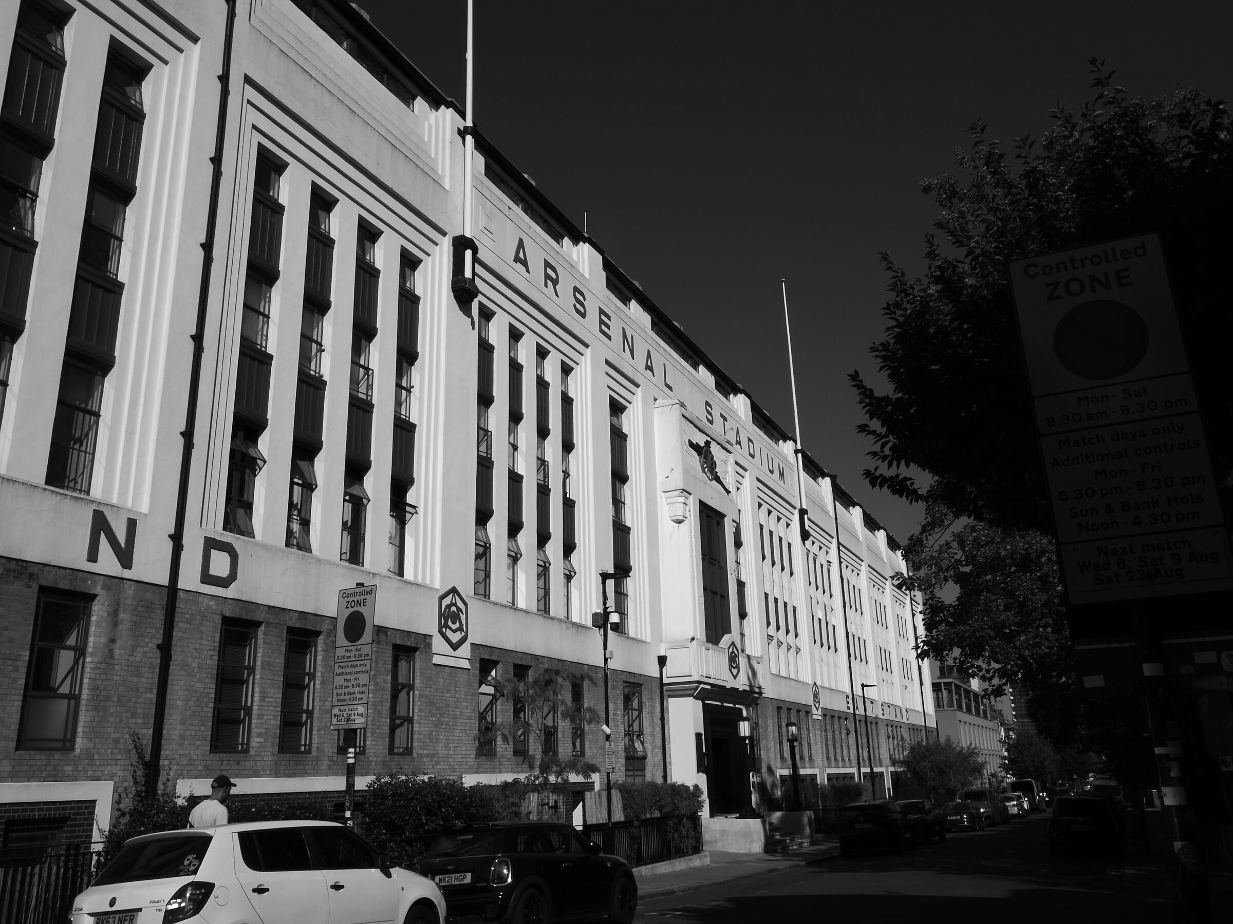 the old Highbury Square stadium