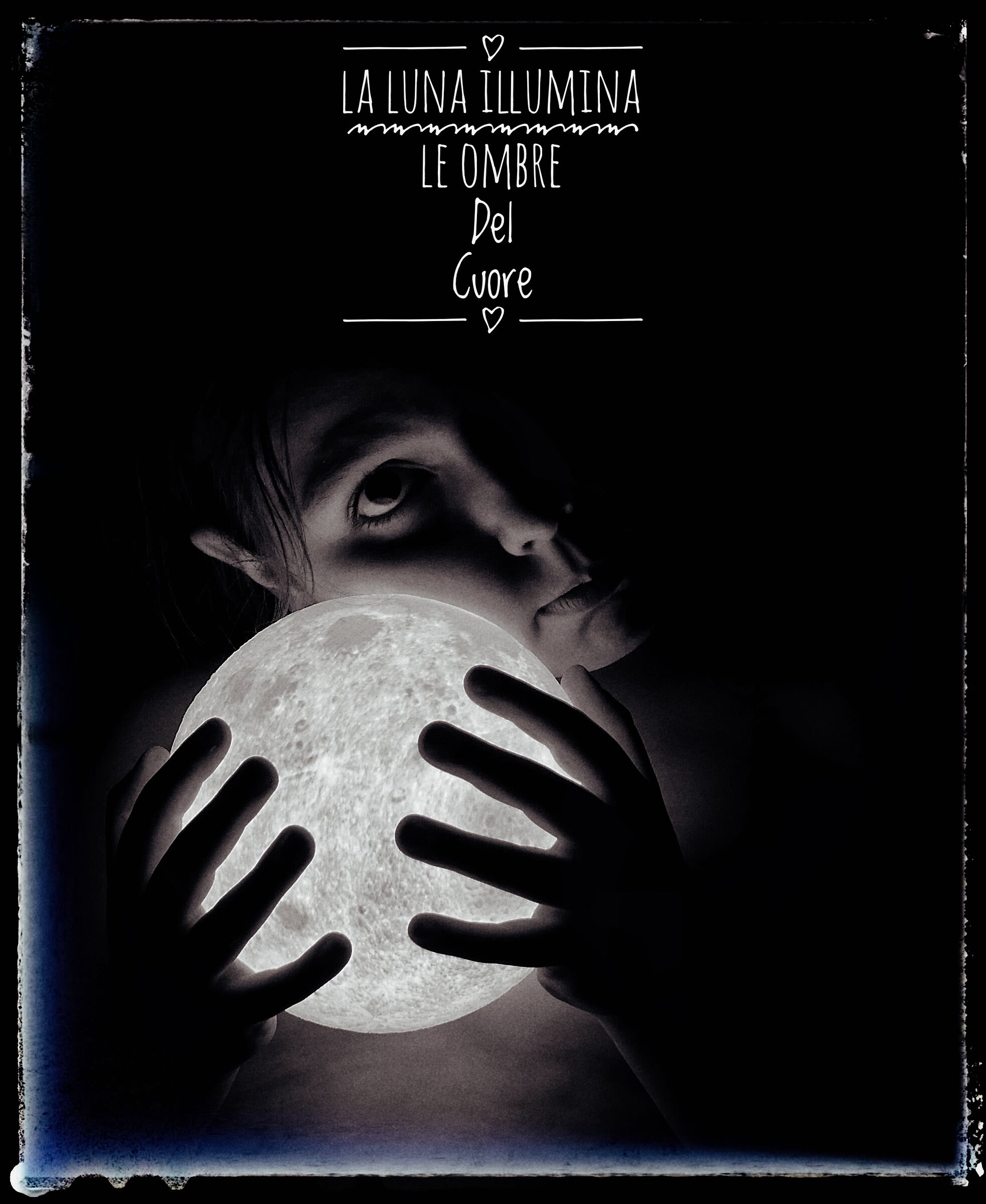 The moon illuminates the shadows of the heart
