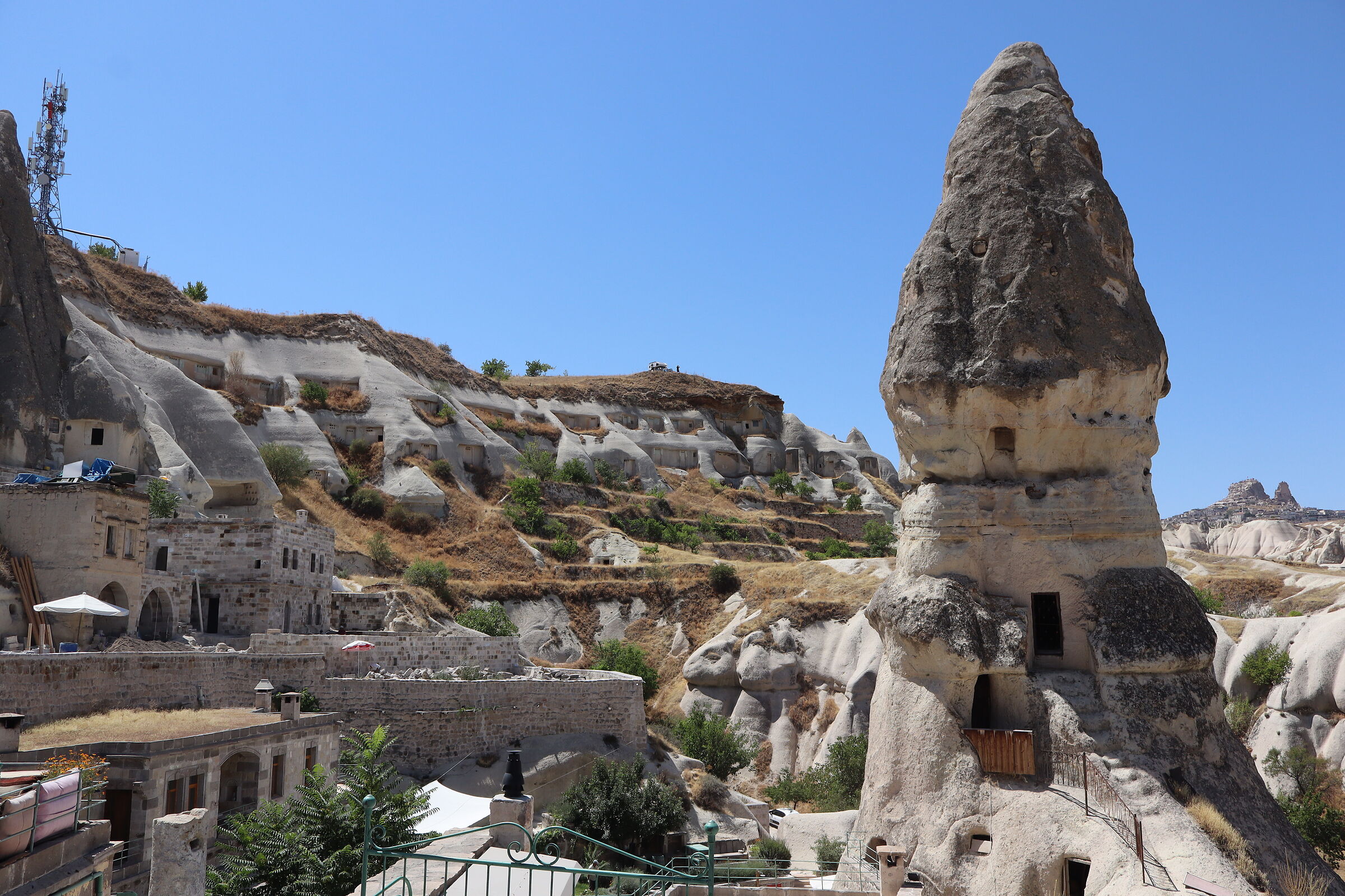 Typical ancient house in Cappadocia
