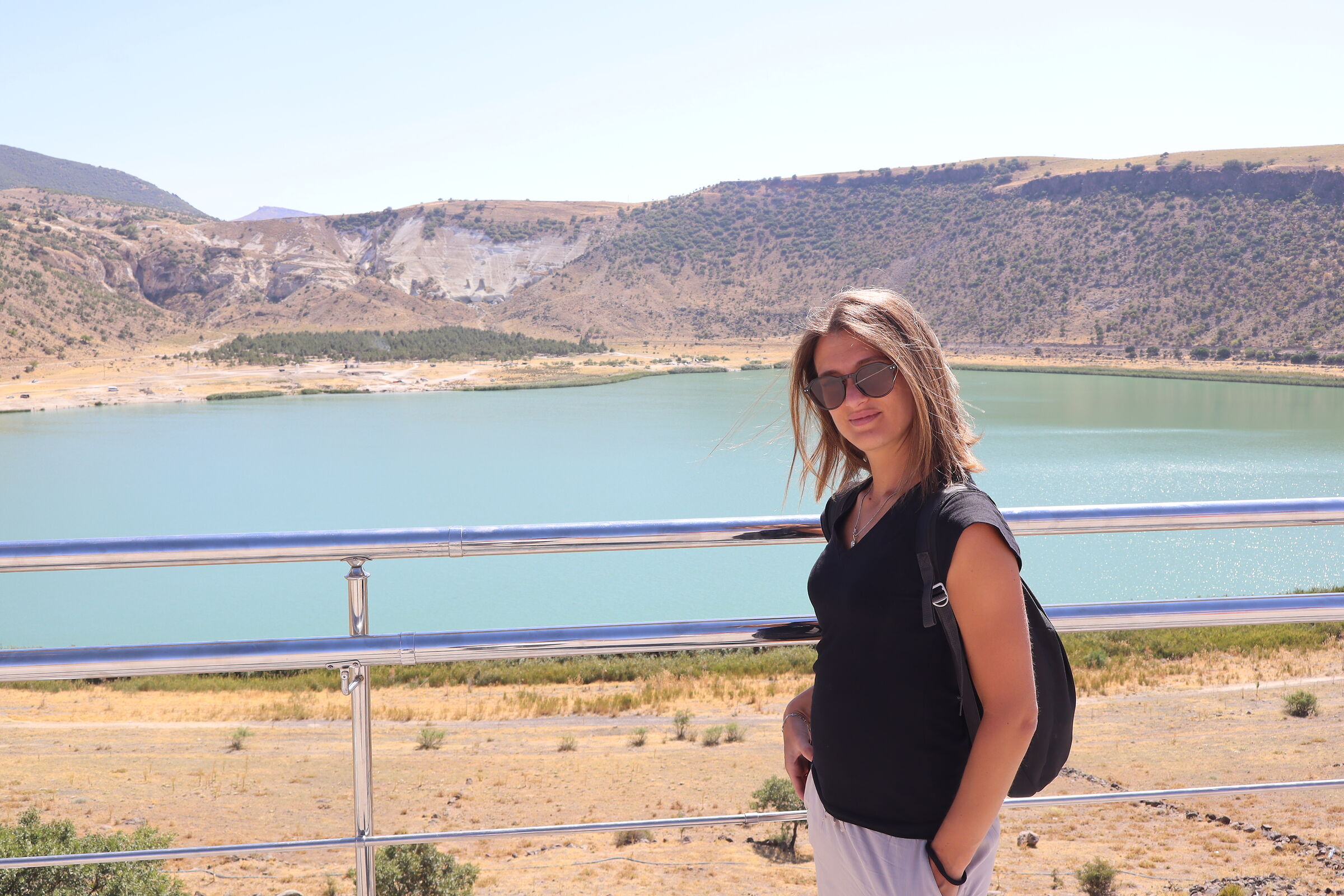 Emily by the lake