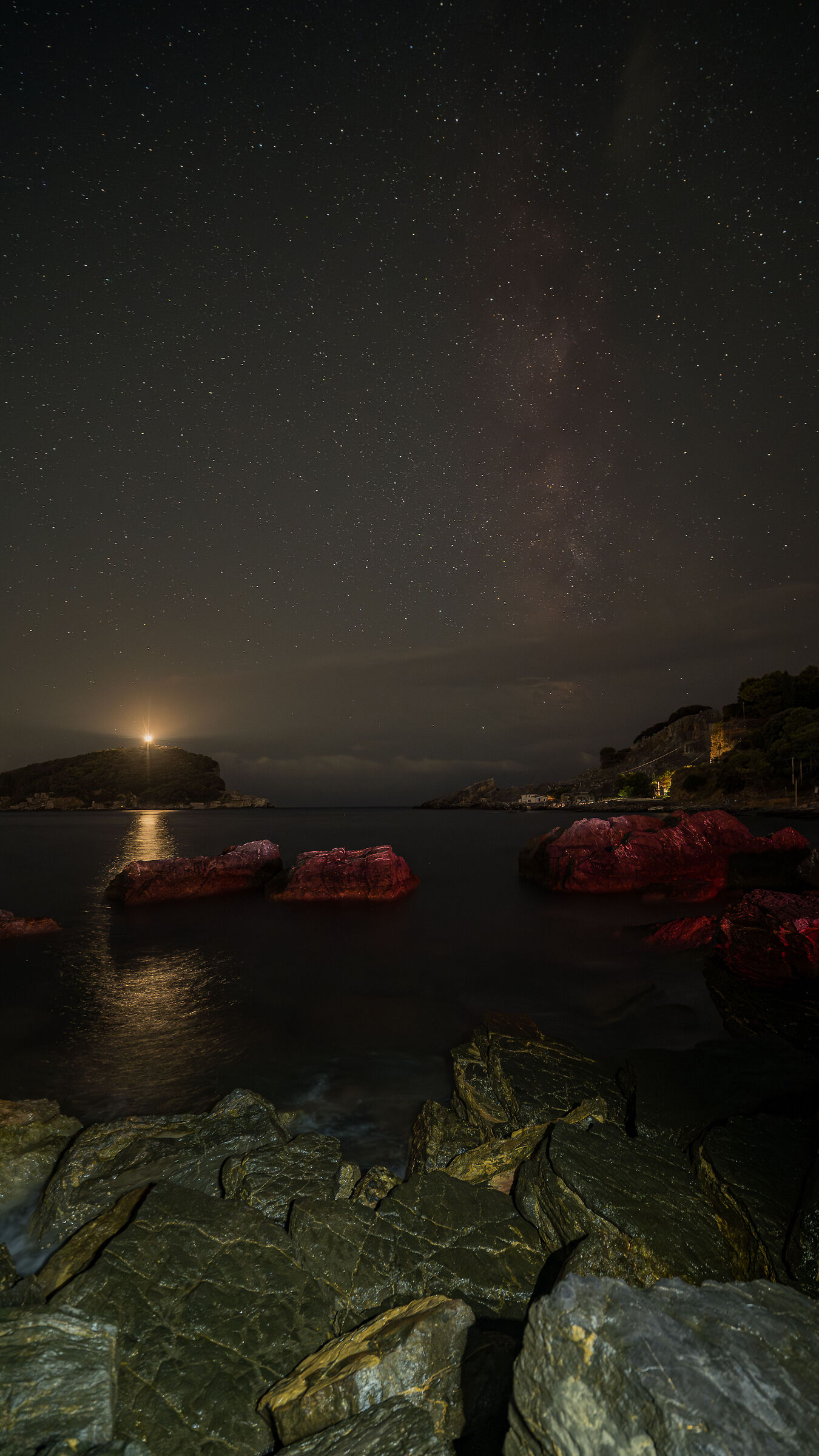 Via Lattea isola Palmaria