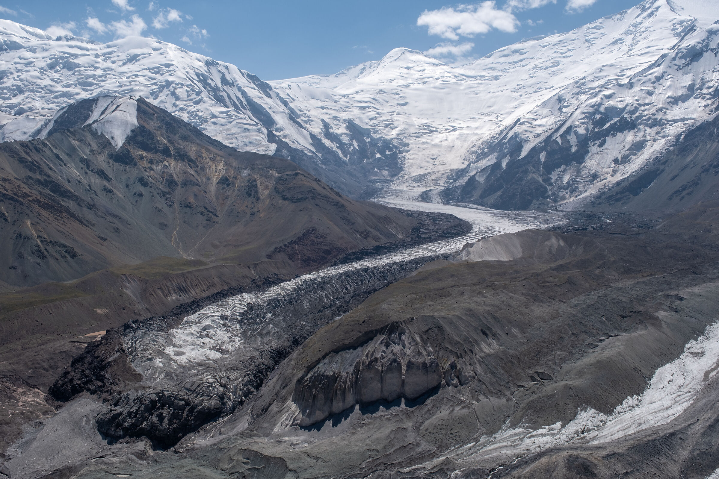 The Peak Lenin Glacier