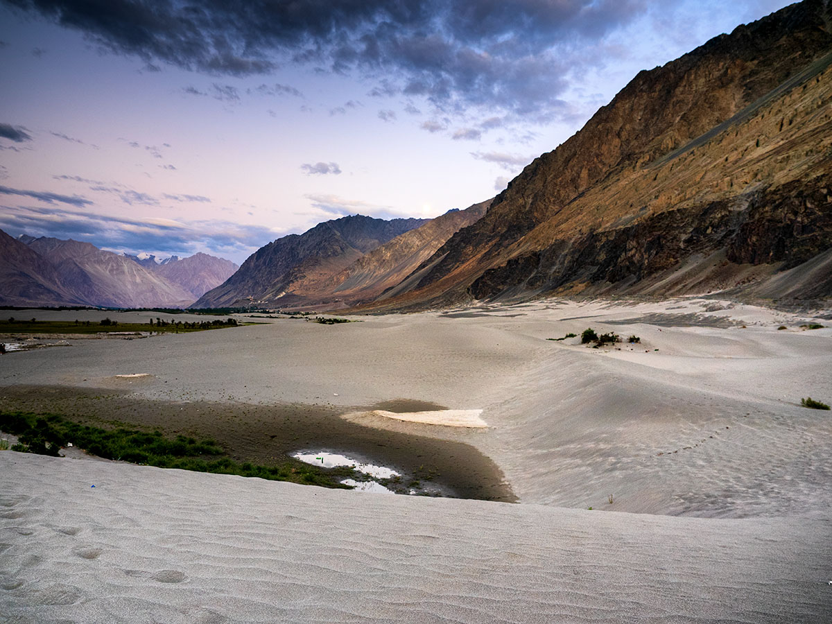 Il deserto della valle di Nubra