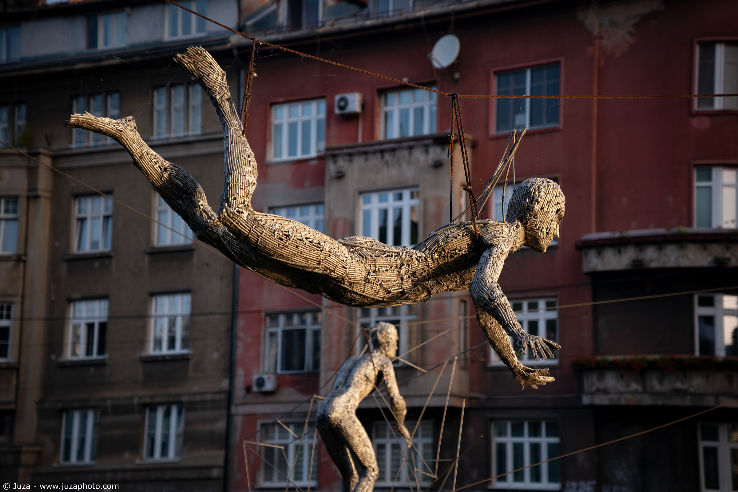 The Equilibrists Over River, Sarajevo