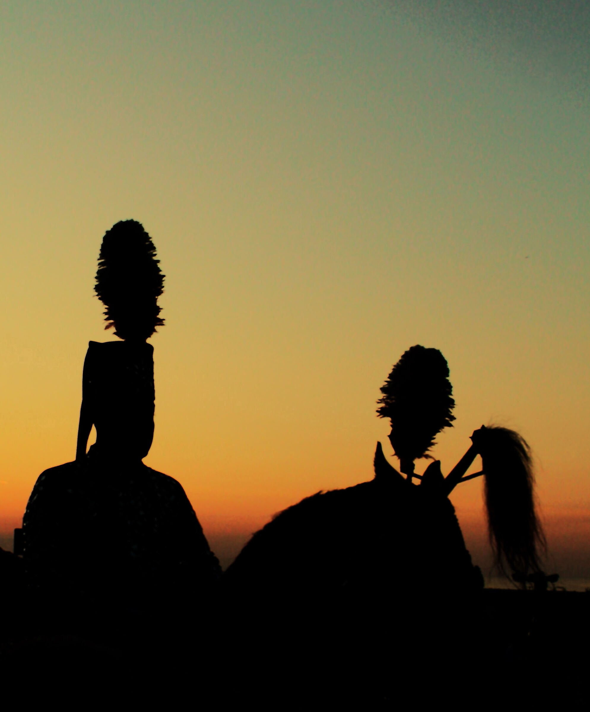 knight of S.Oronzo 25 at sunset