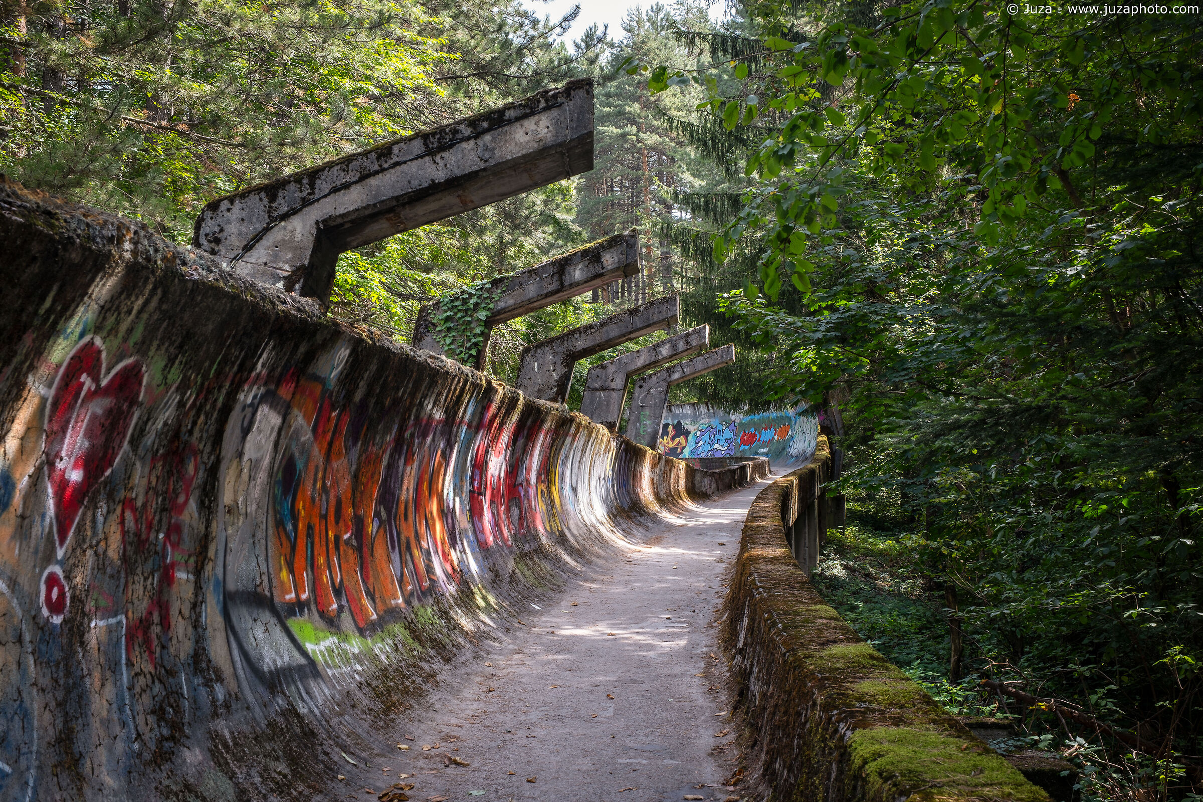 Trebevic bobsleigh track