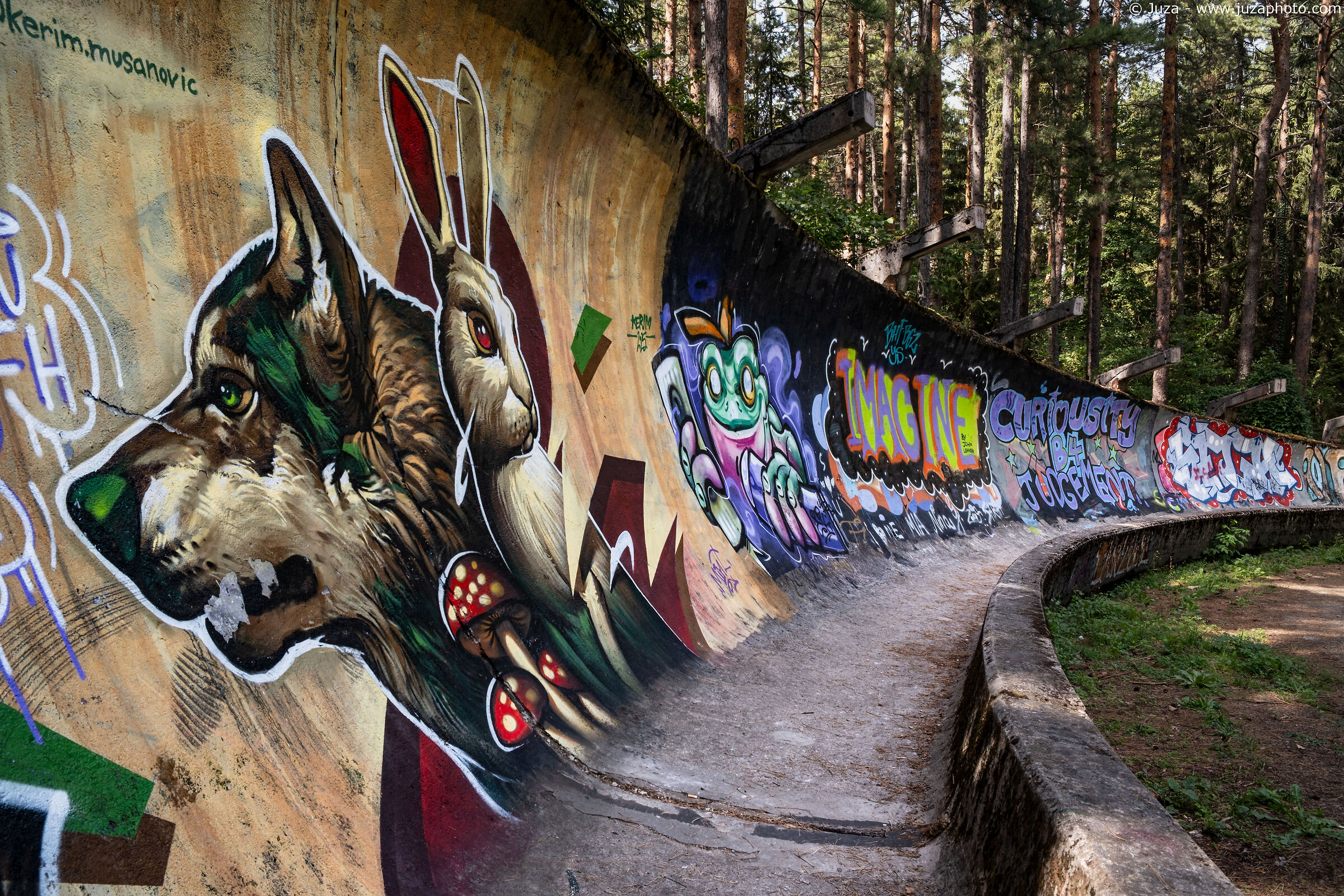 Trebevic bobsleigh track