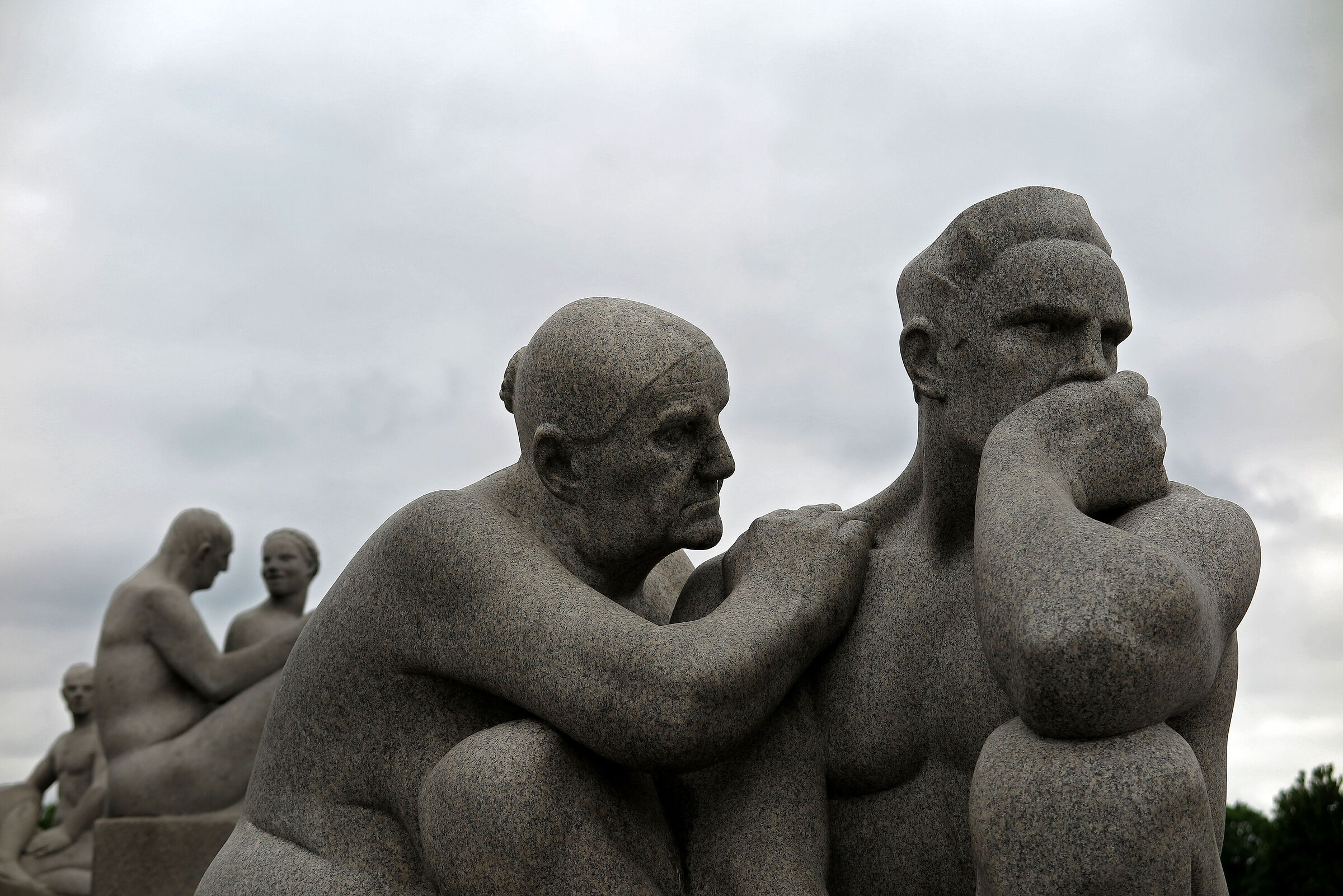 Sculpture by Gustav Vigeland, in Oslo's Vigeland Park