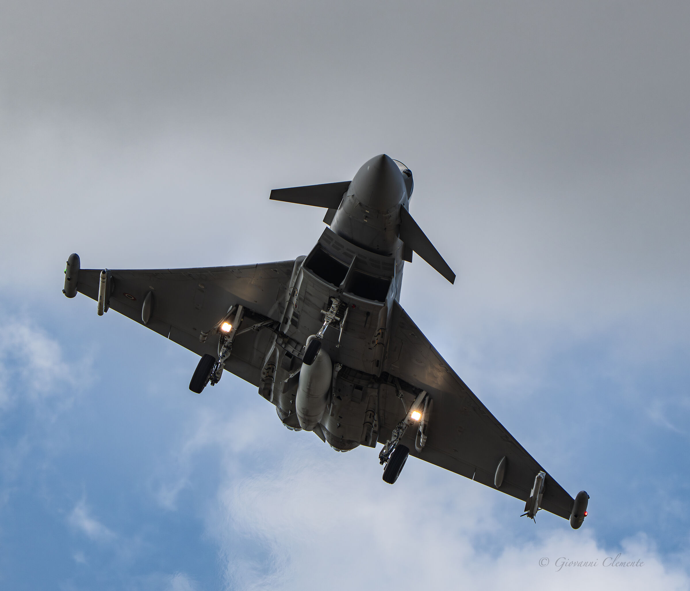 Typhoon on the return