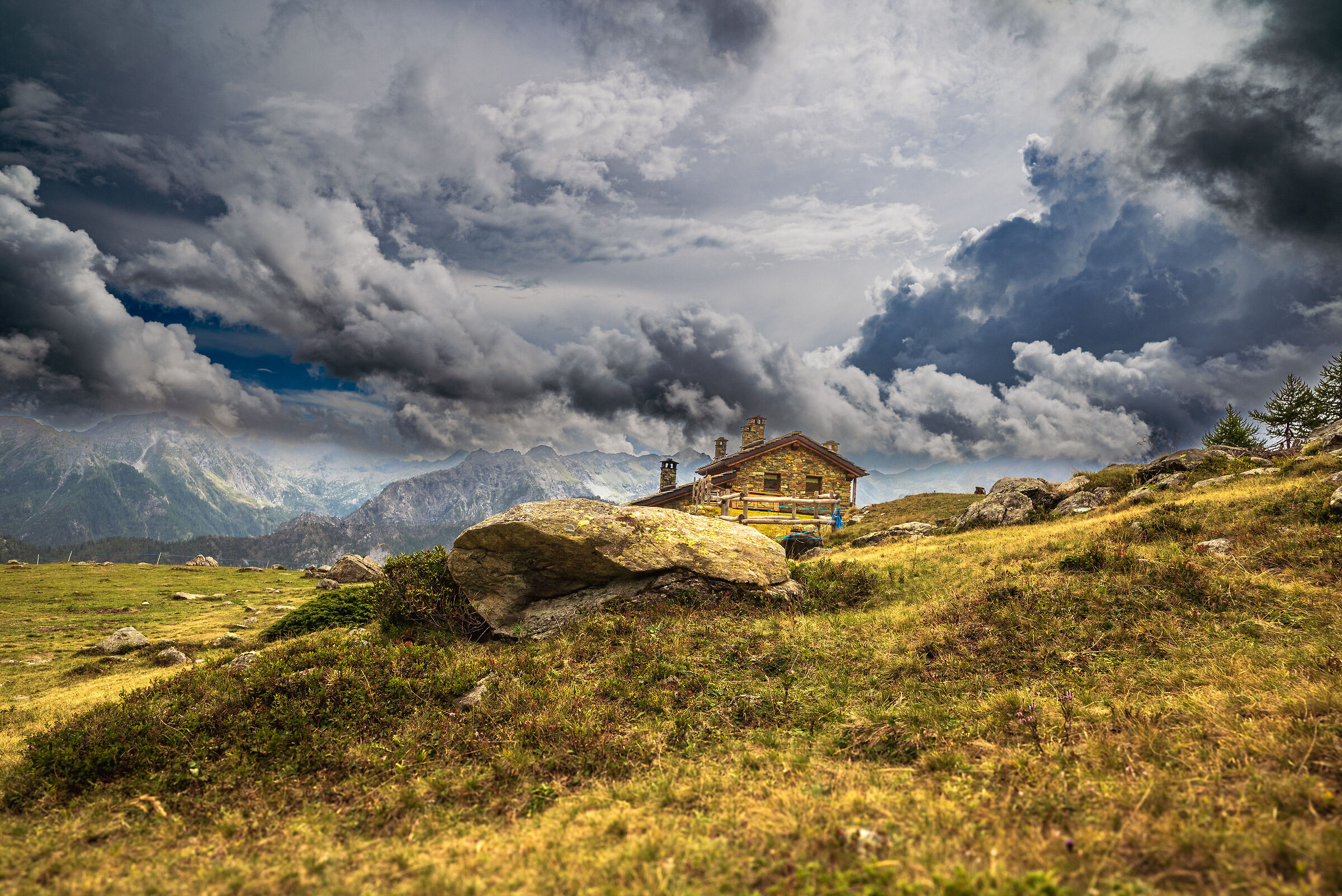 Rifugio al lago maffe