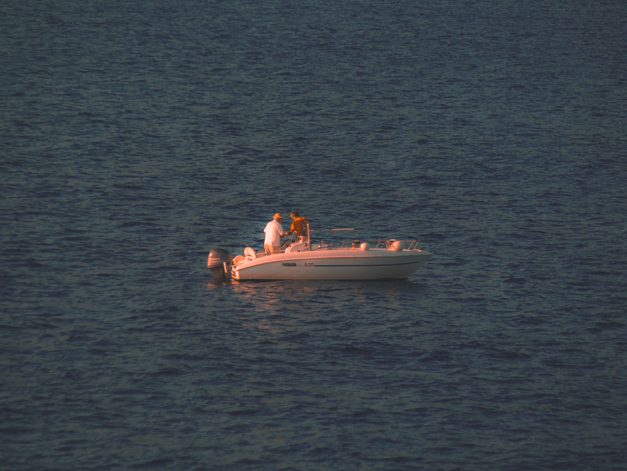 Men Fishing at Dawn