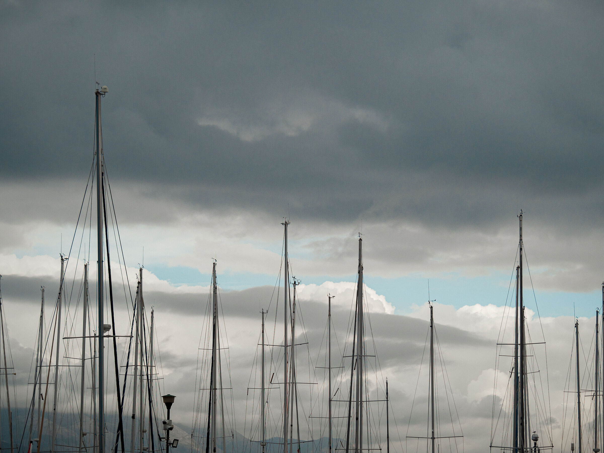 Waiting for calmer seas