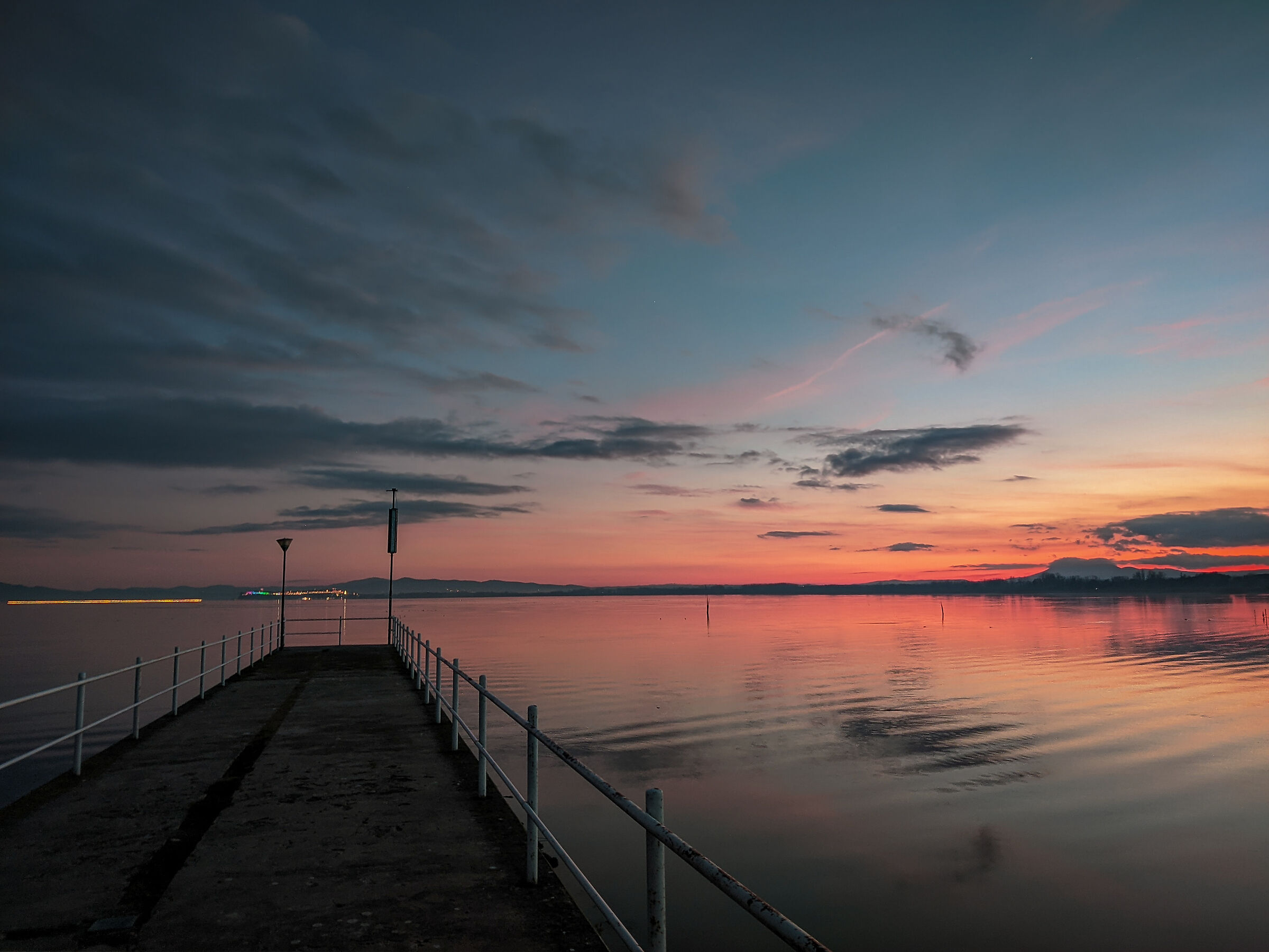 Sunsets in Lake Trasimeno are just something else