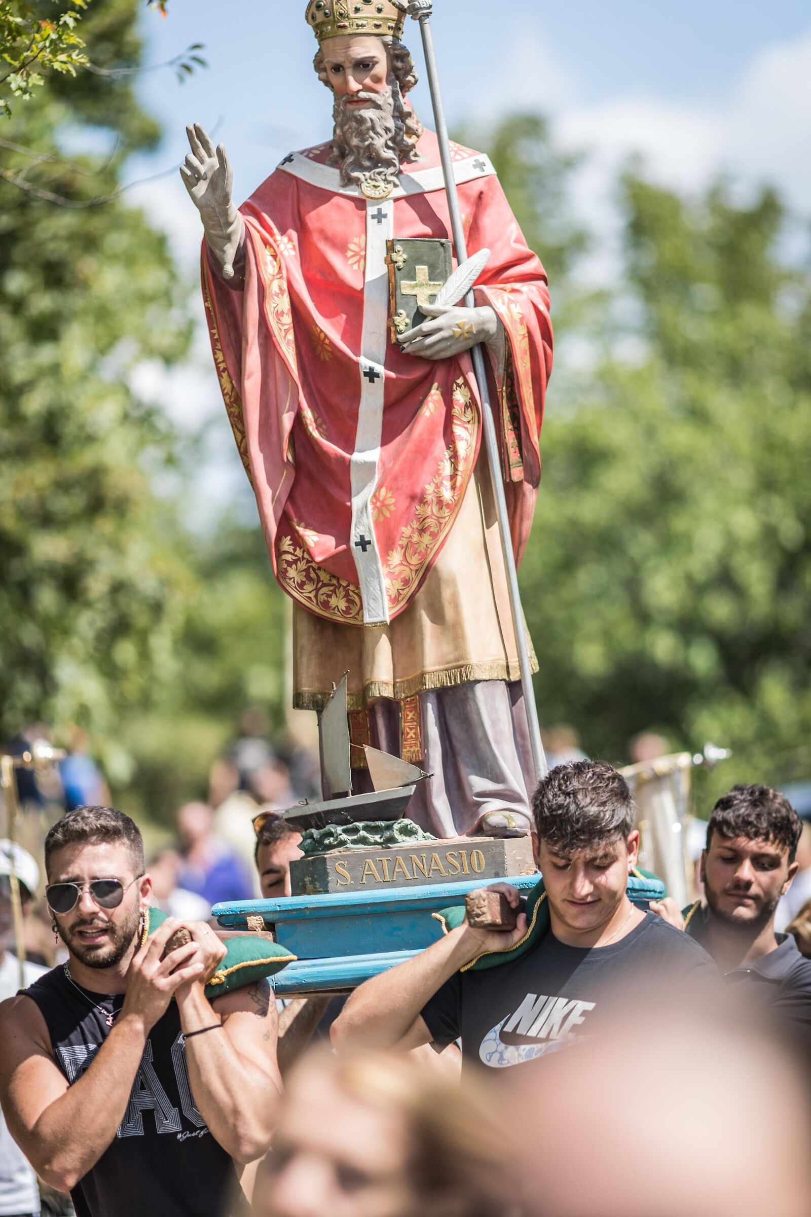 Sant'Attanasio in processione