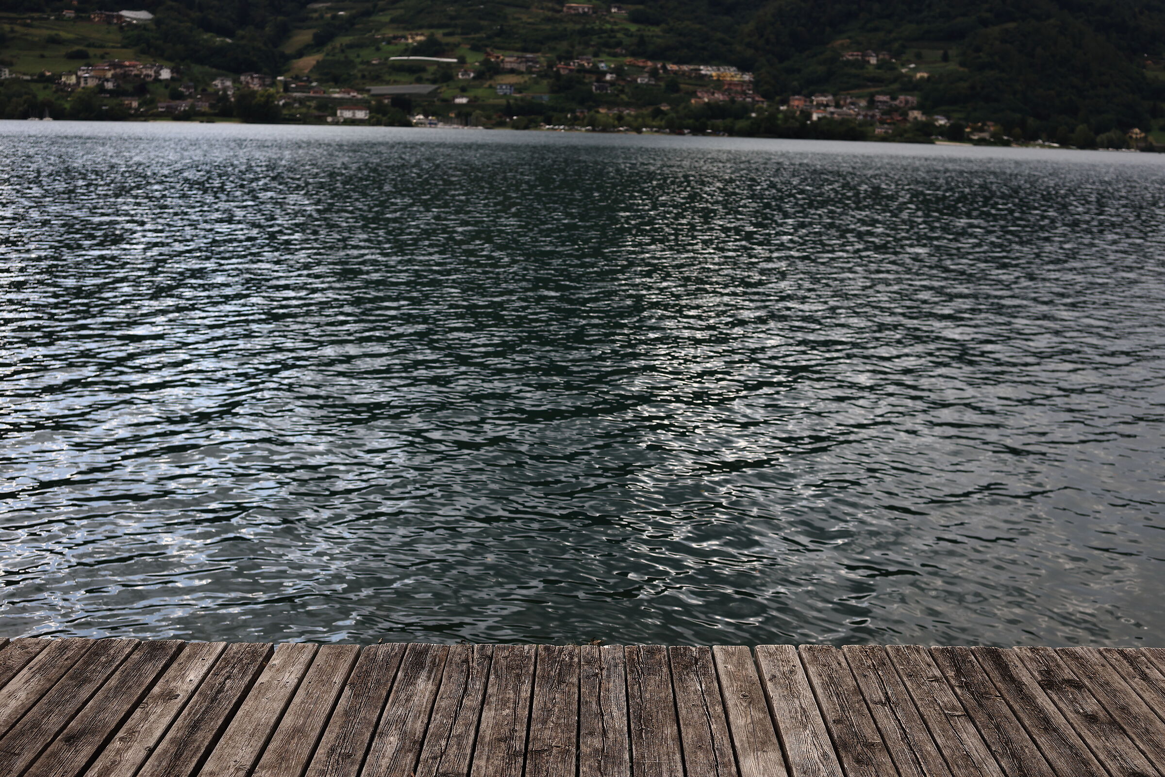 Pier on Lake Caldonazzo