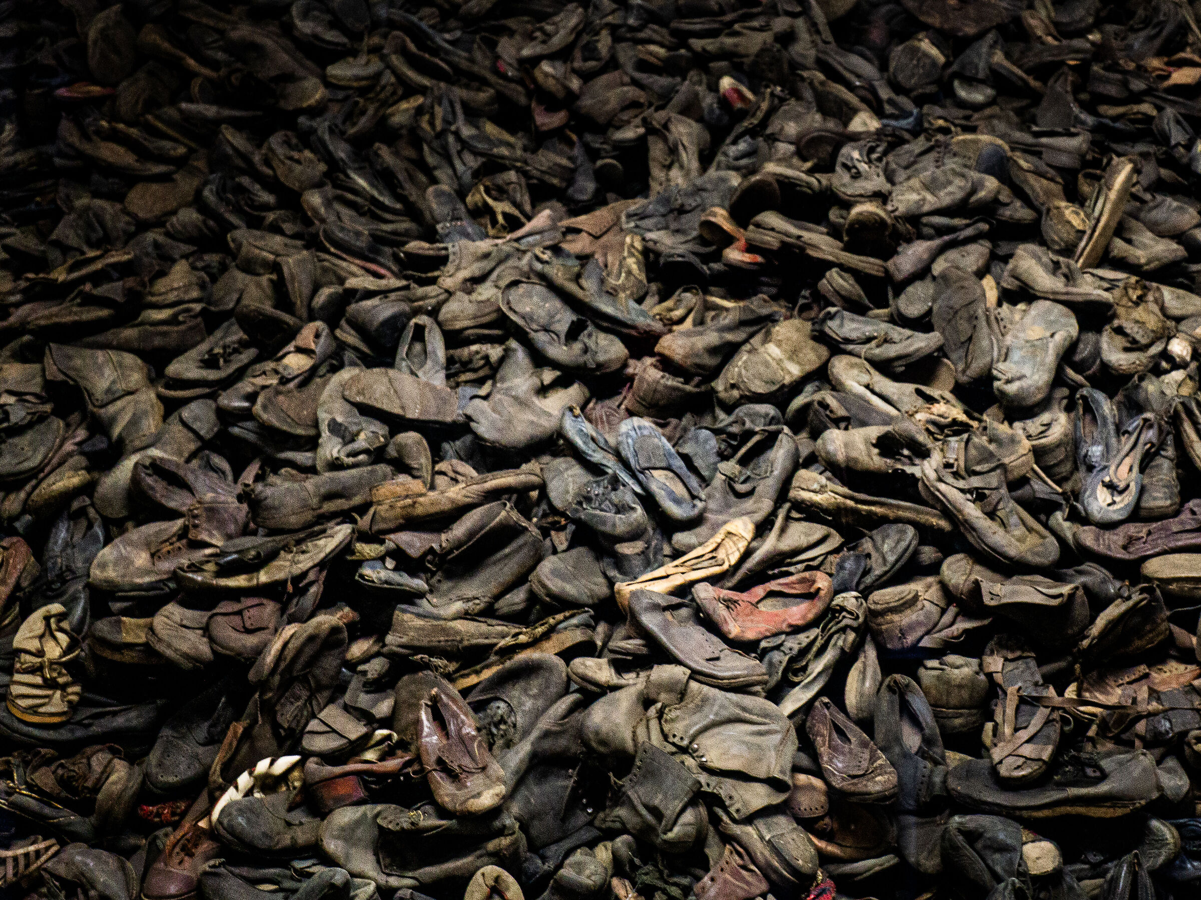 Scarpe dei deportati di Auschwitz