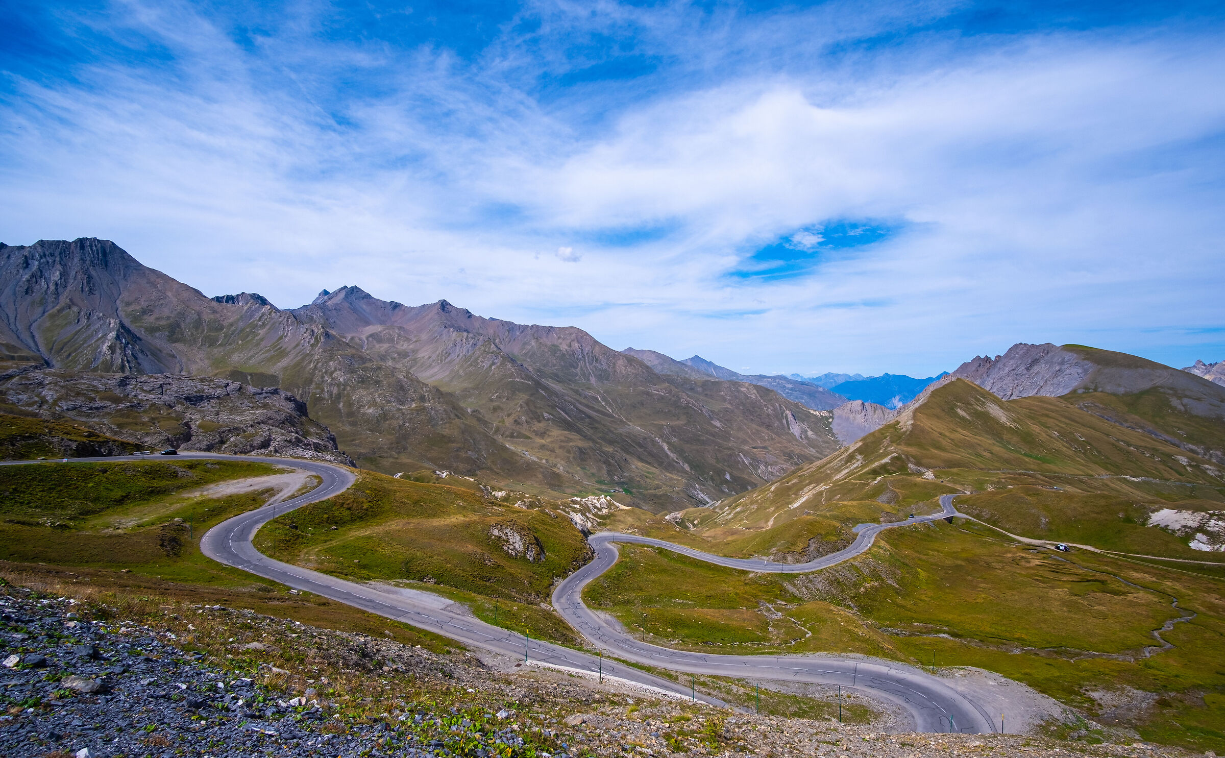 salendo per col de l'iseran