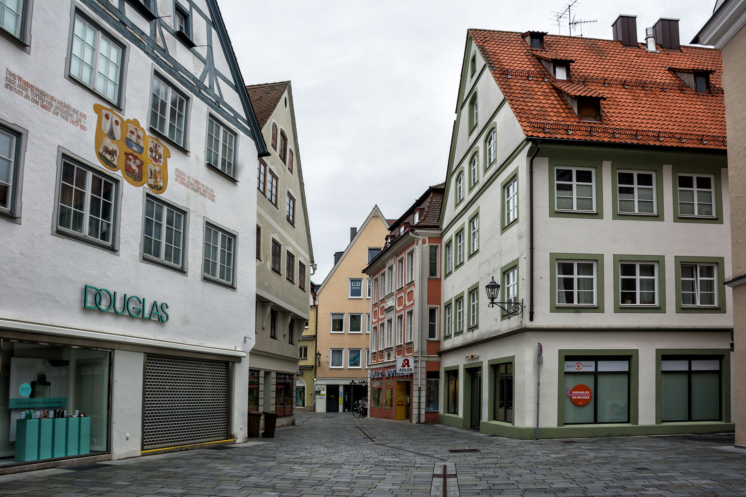 Mattina presto a Memmingen