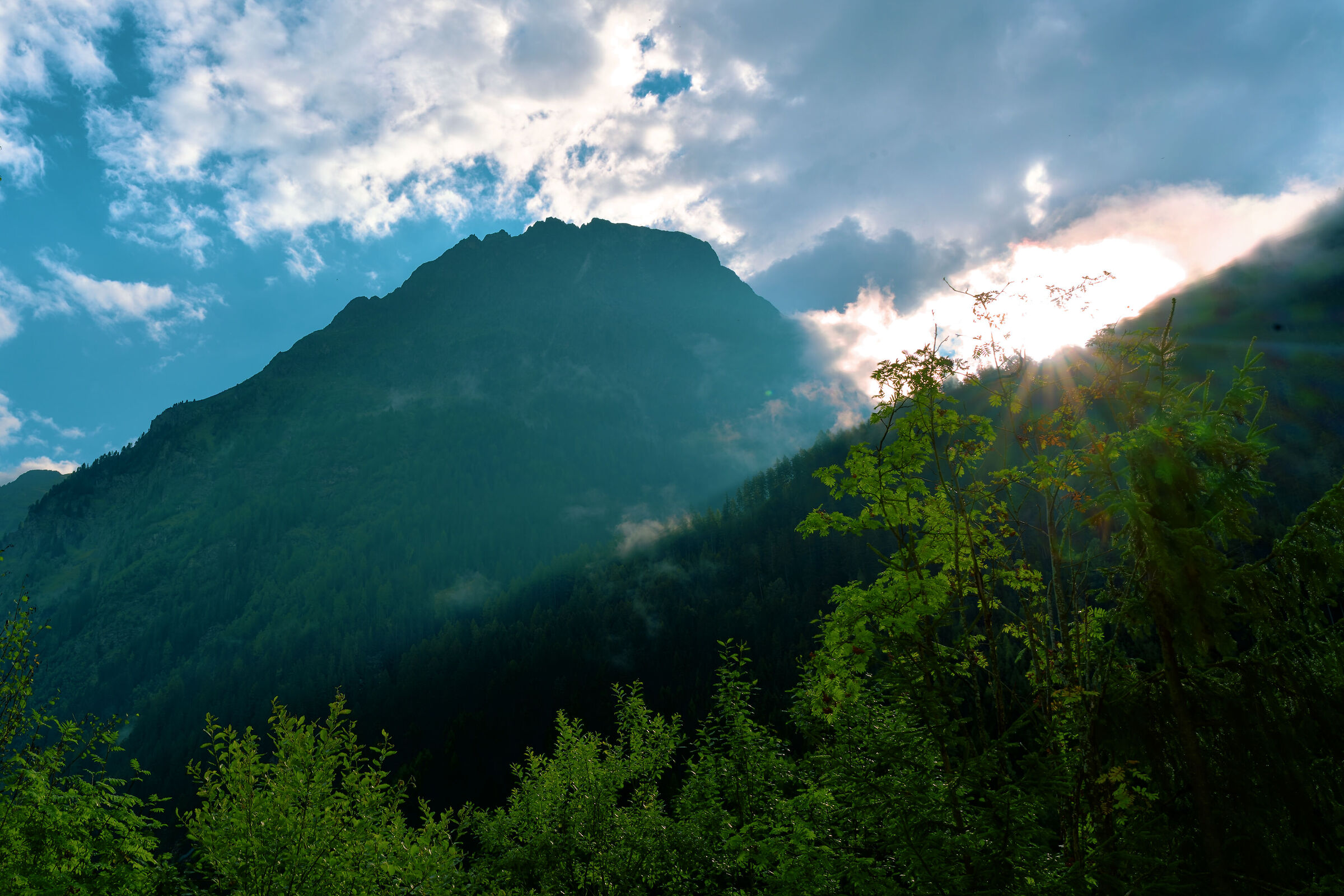 Alba su Mooskopf e Schweikert, Kaunertal