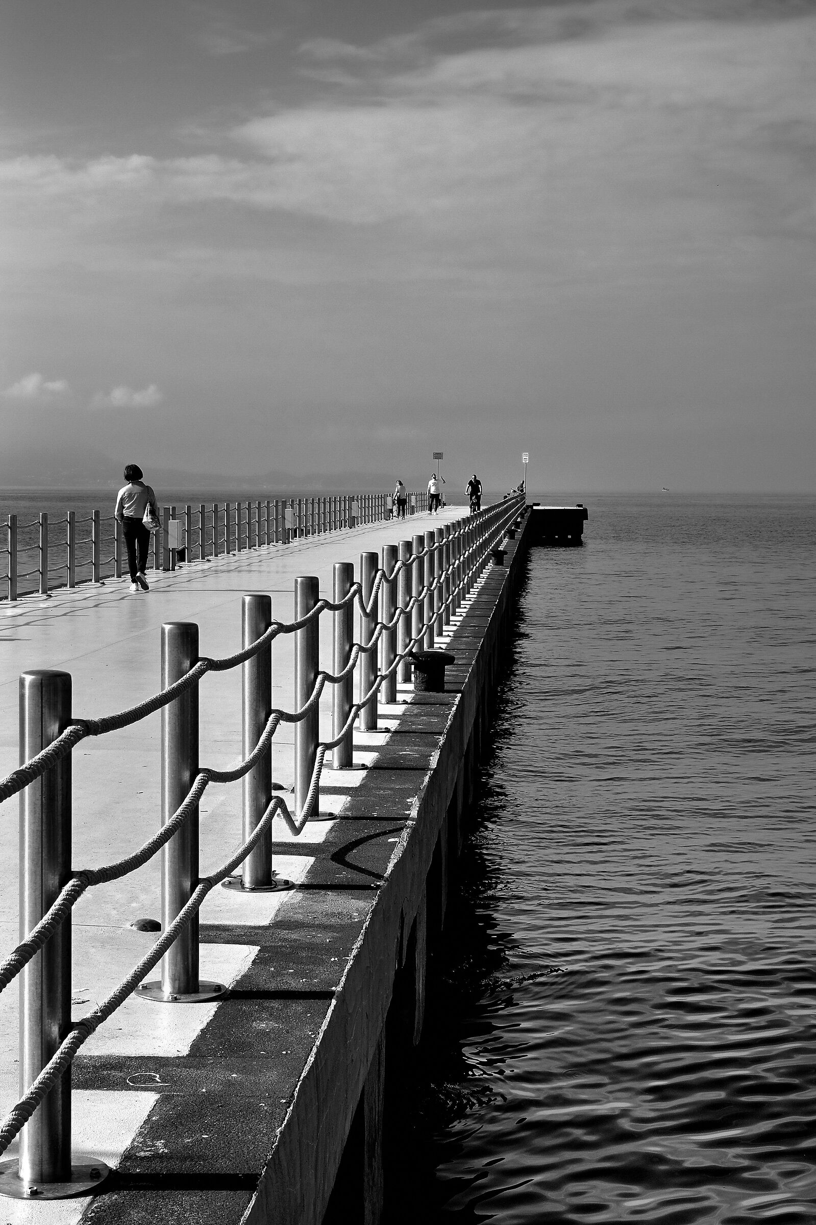 Walk on the pier