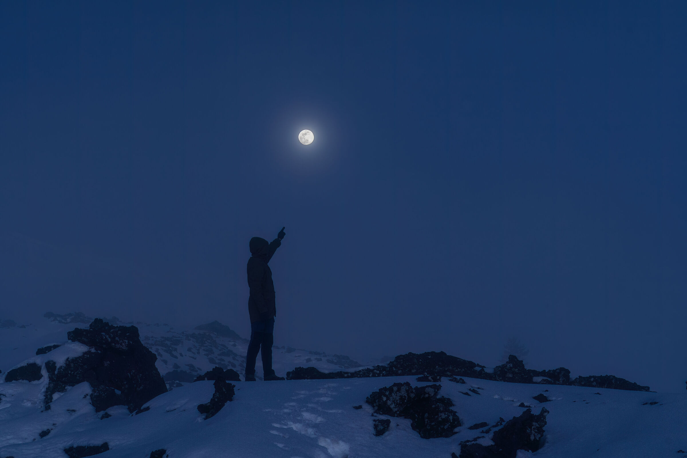 Observing the moon