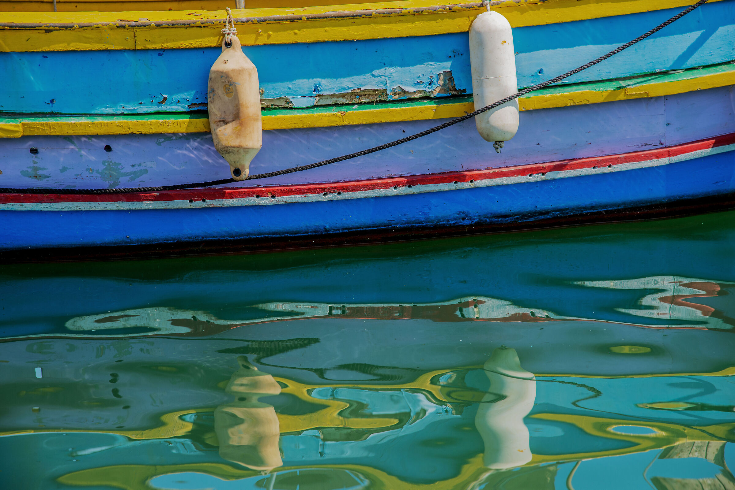 Maltese watercolour.