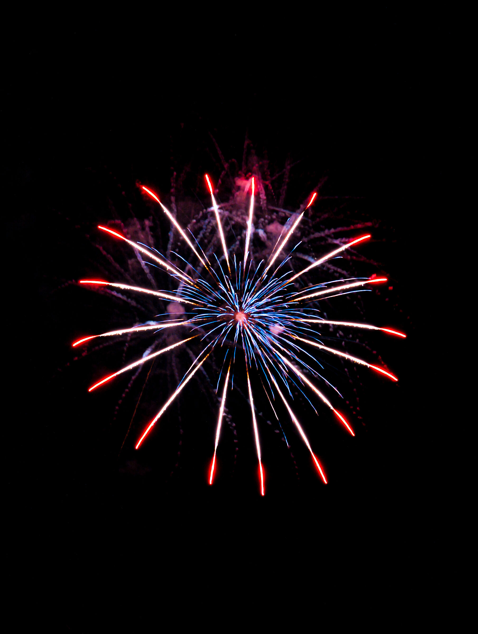 Red Fireworks