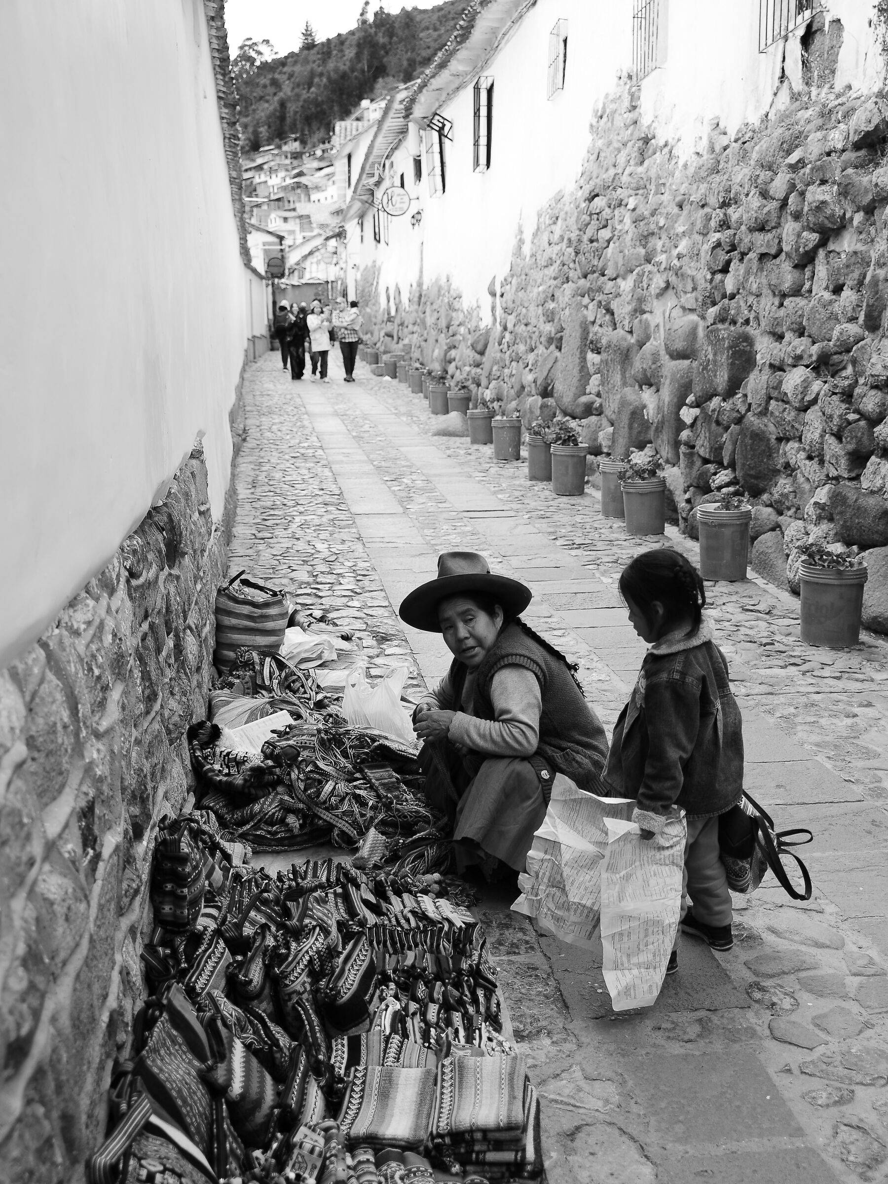 Street vendor in Cusco