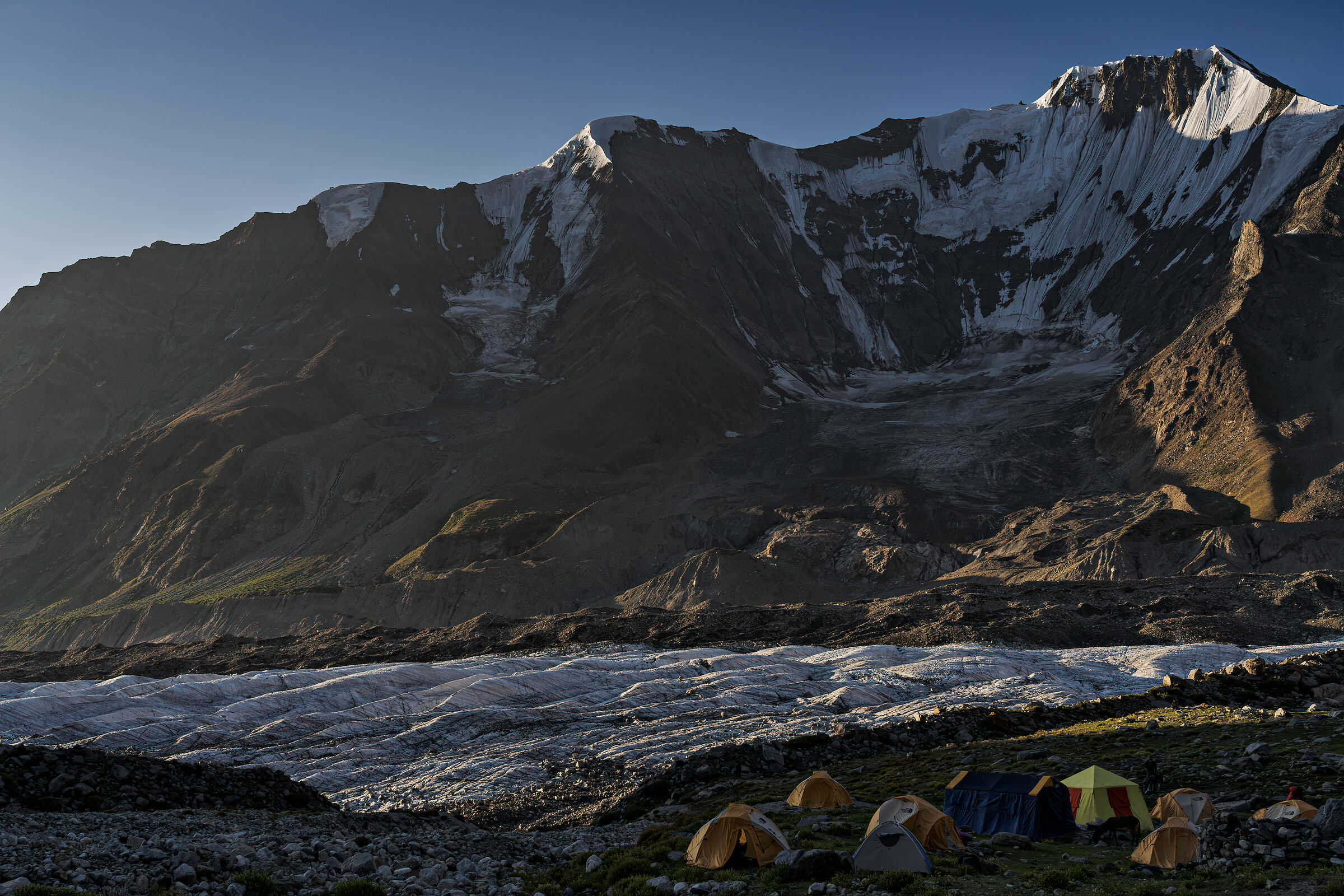 Mazeno Base Camp 4700m
