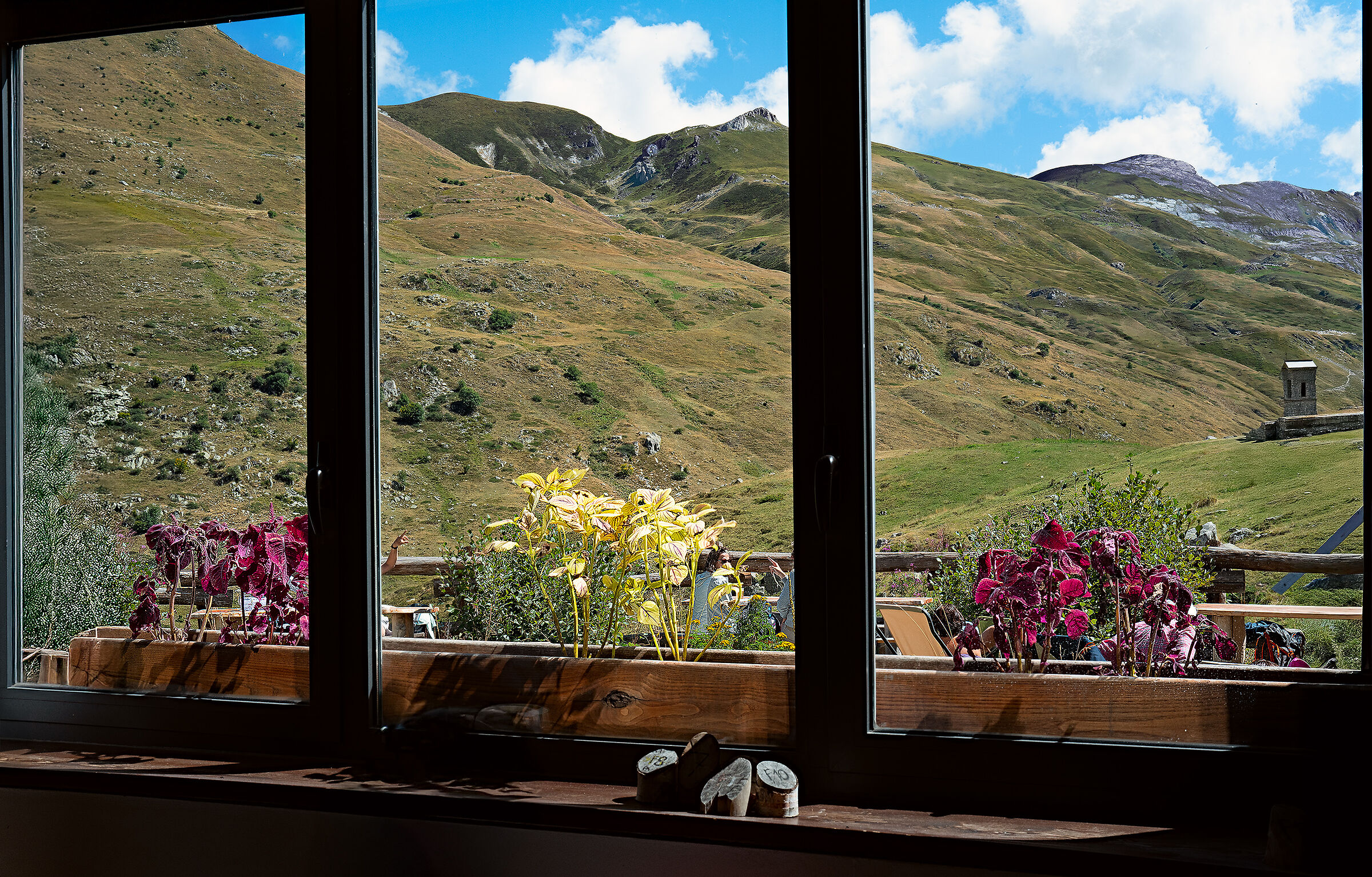From the window of the refuge