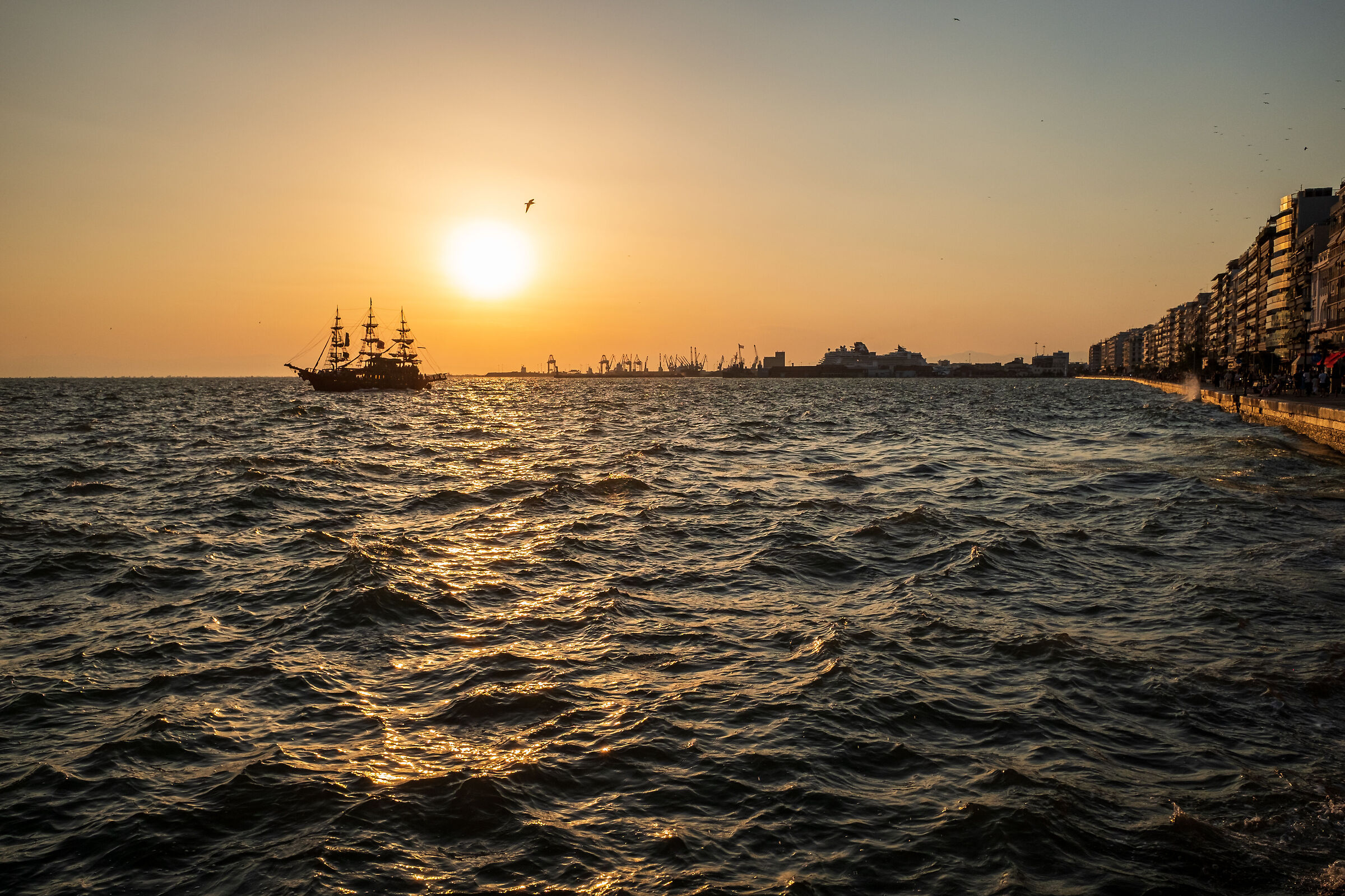 Sunset - Thessaloniki Greece