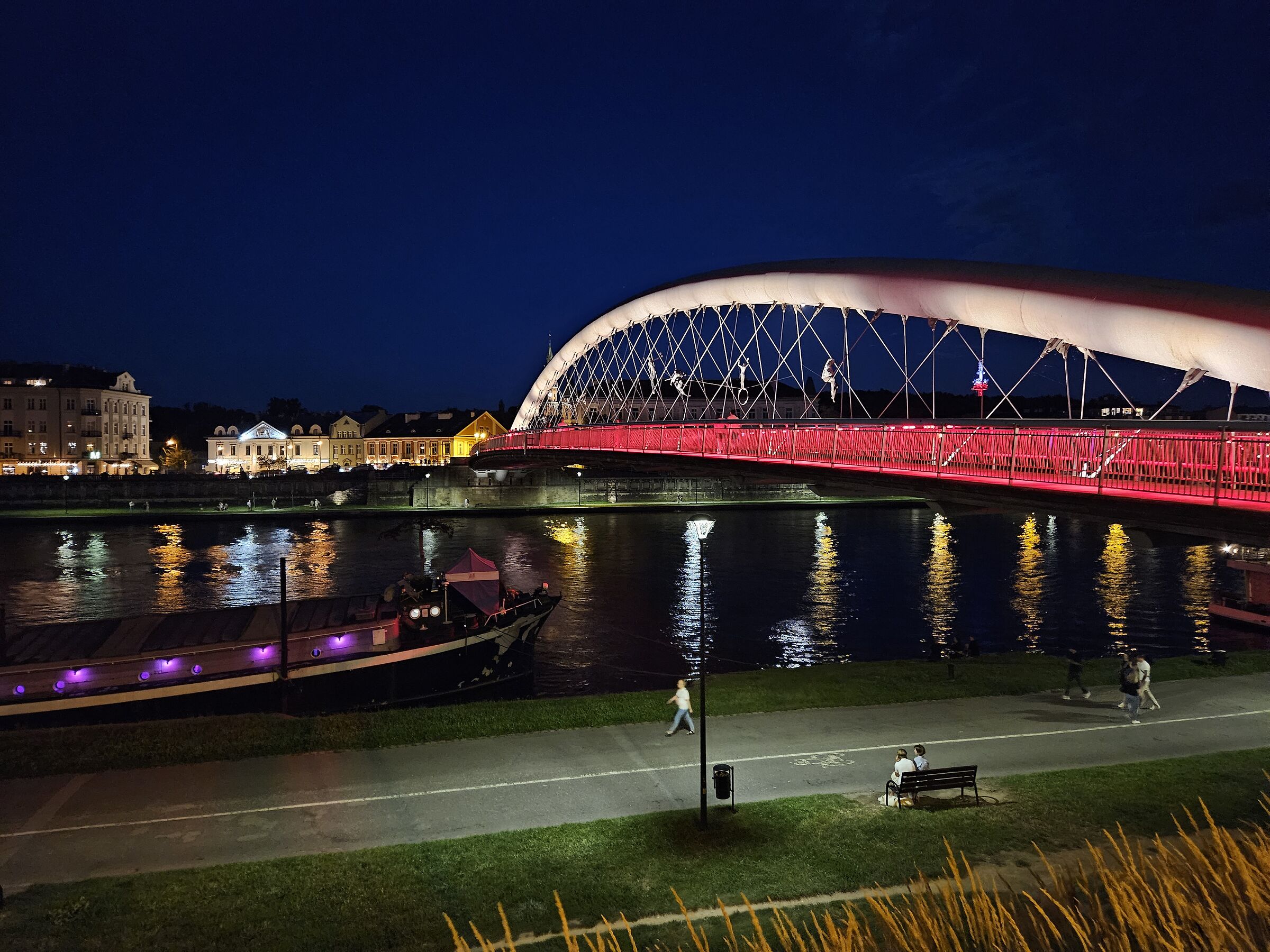 Krakow: Father Bernatek Bridge
