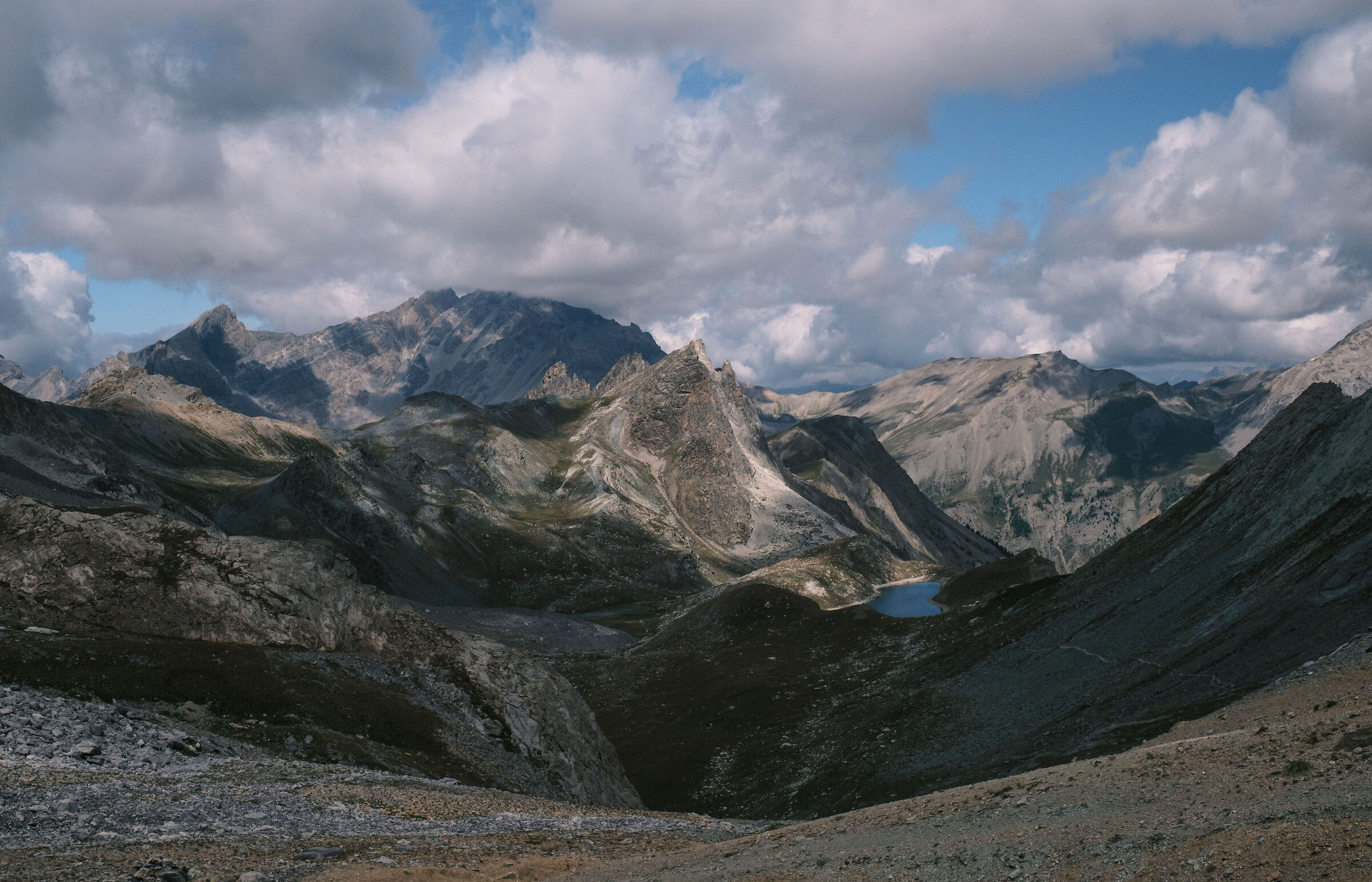 France seen from the Col du Marines