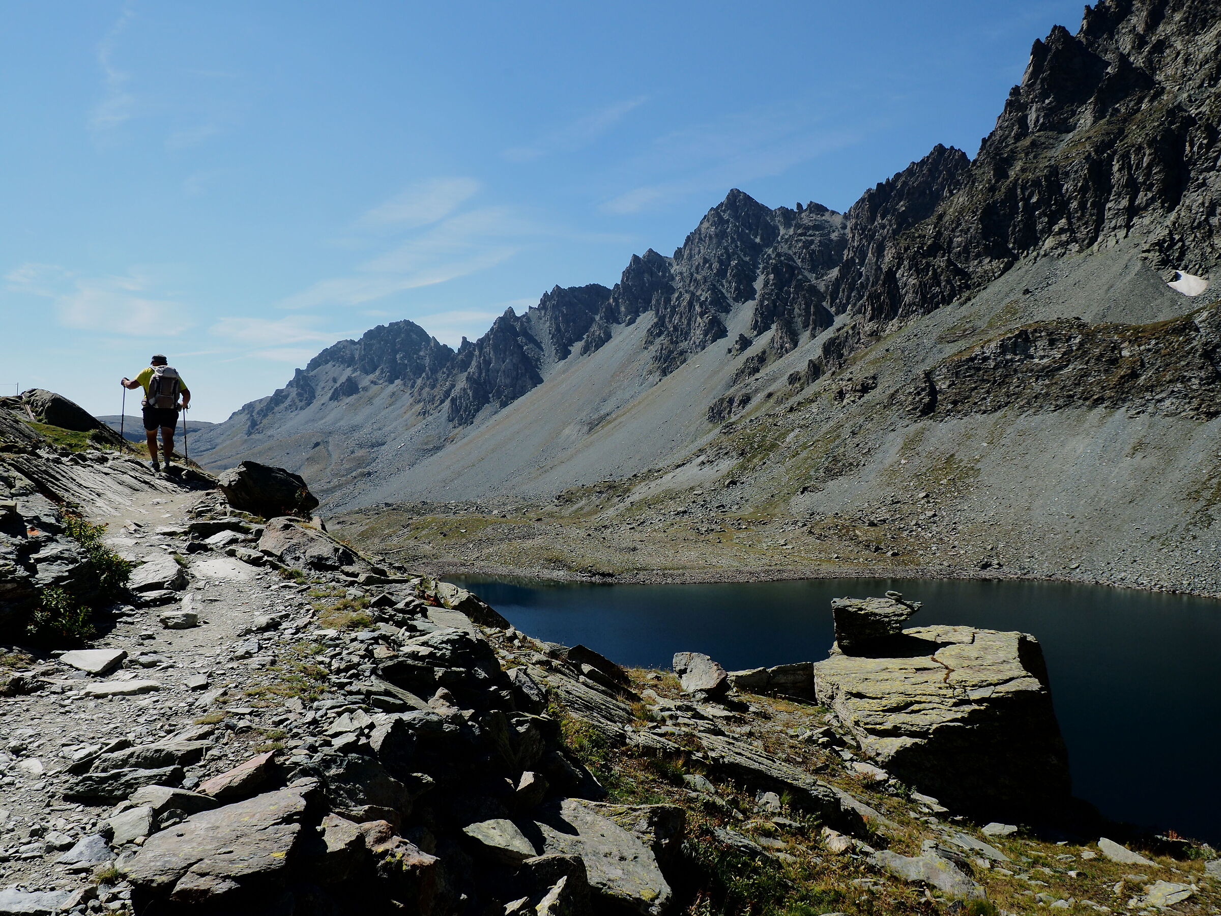 200 meters from the Quintino Sella Monviso refuge cn