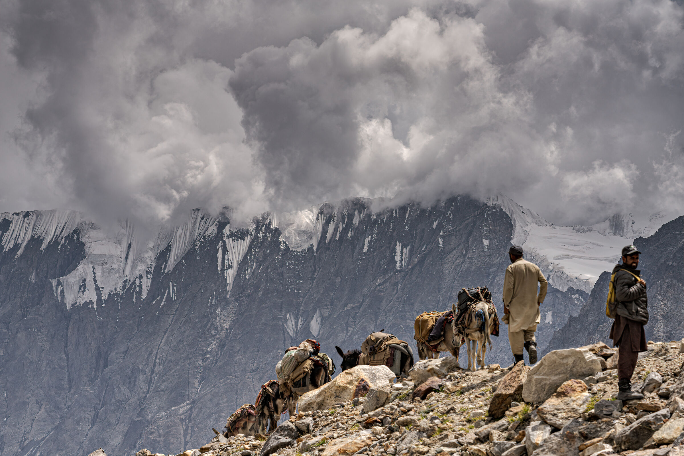 Mazeno Base Camp 4700m