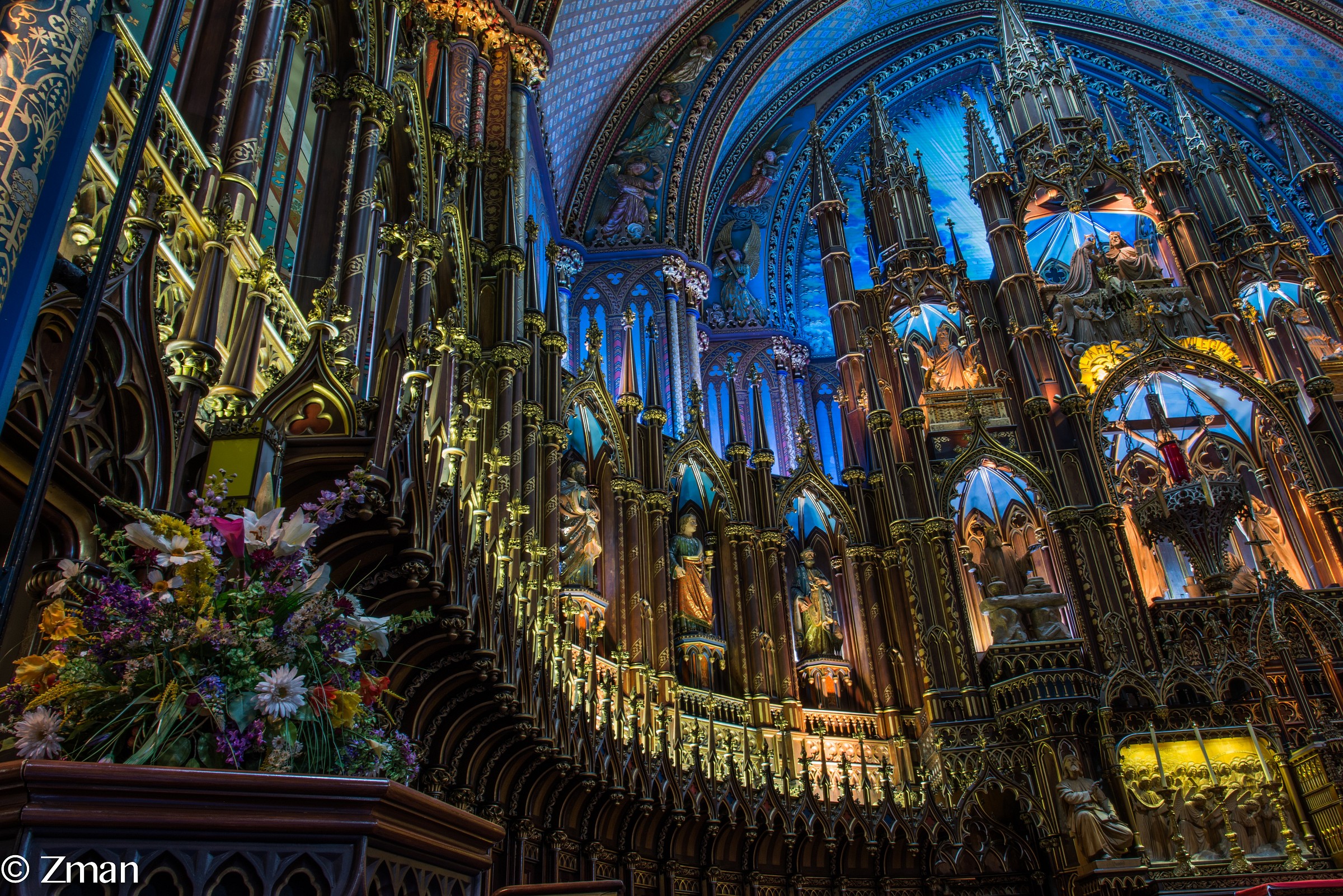 Notre Dame Church In Montreal