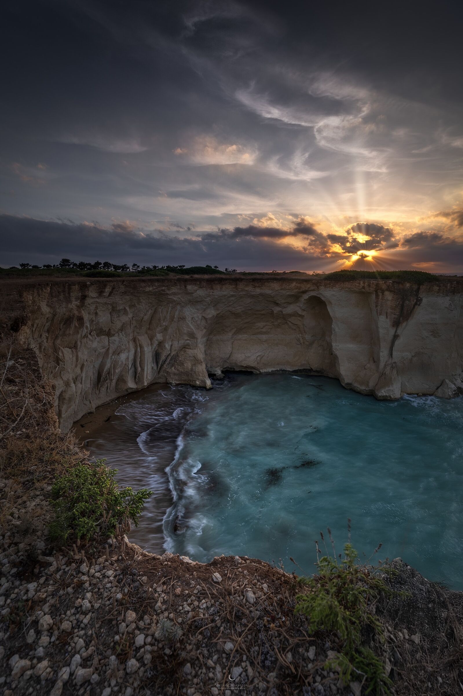 Between heaven and earth