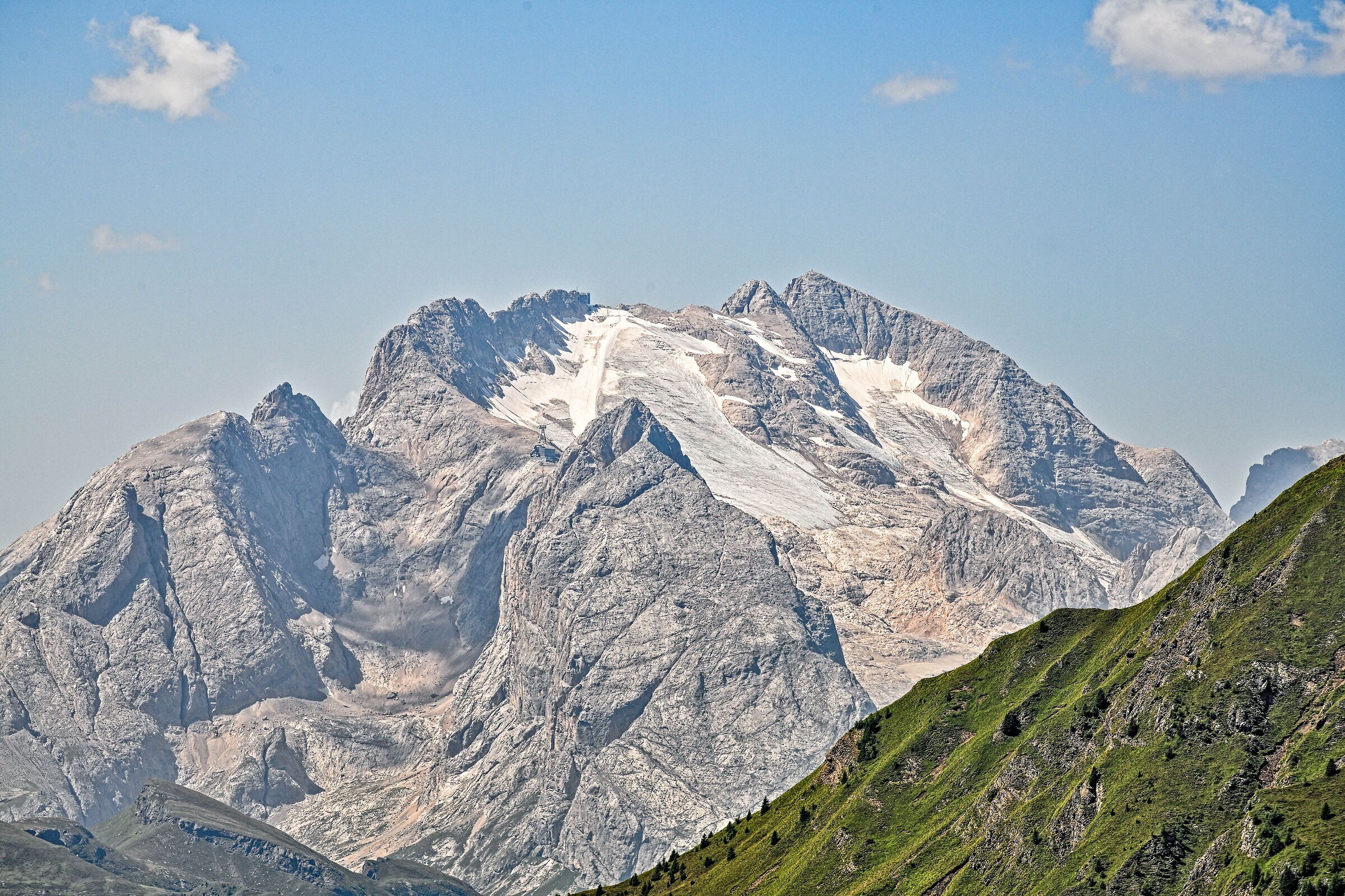 The Marmolada glacier