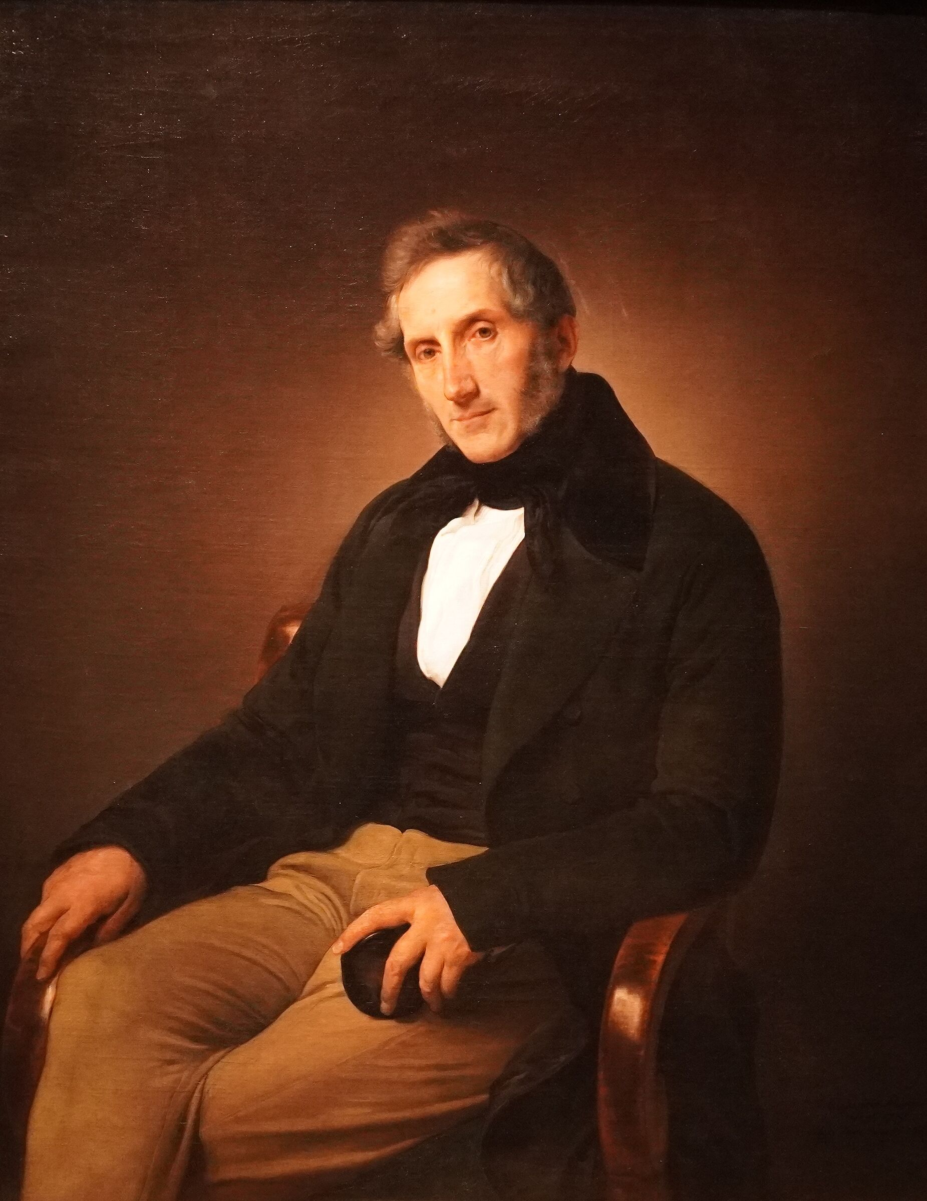 Francesco Hayez - Ritratto di Alessandro Manzoni (1841)