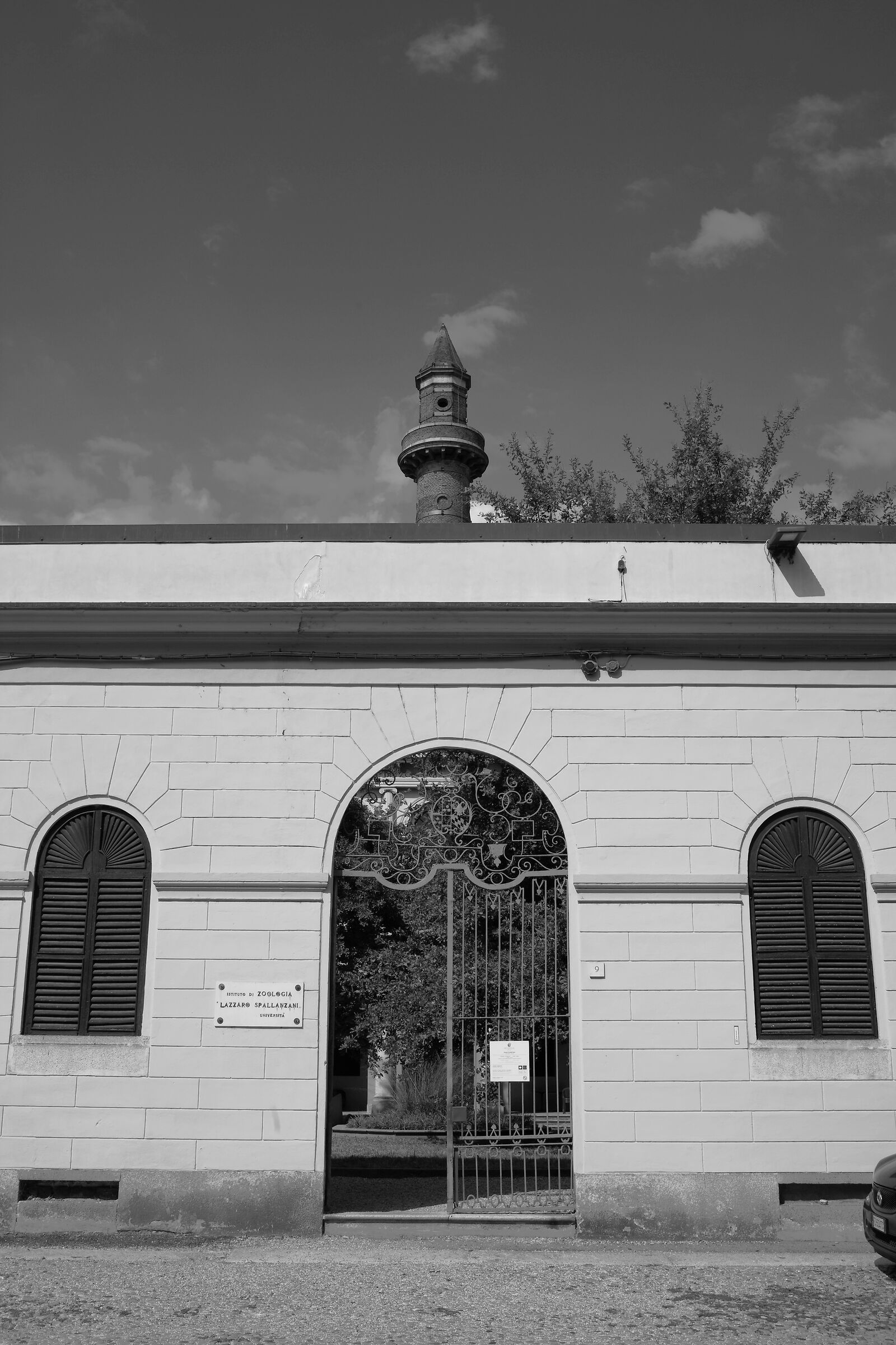 the "minaret" of Palazzo Botta-Adorno