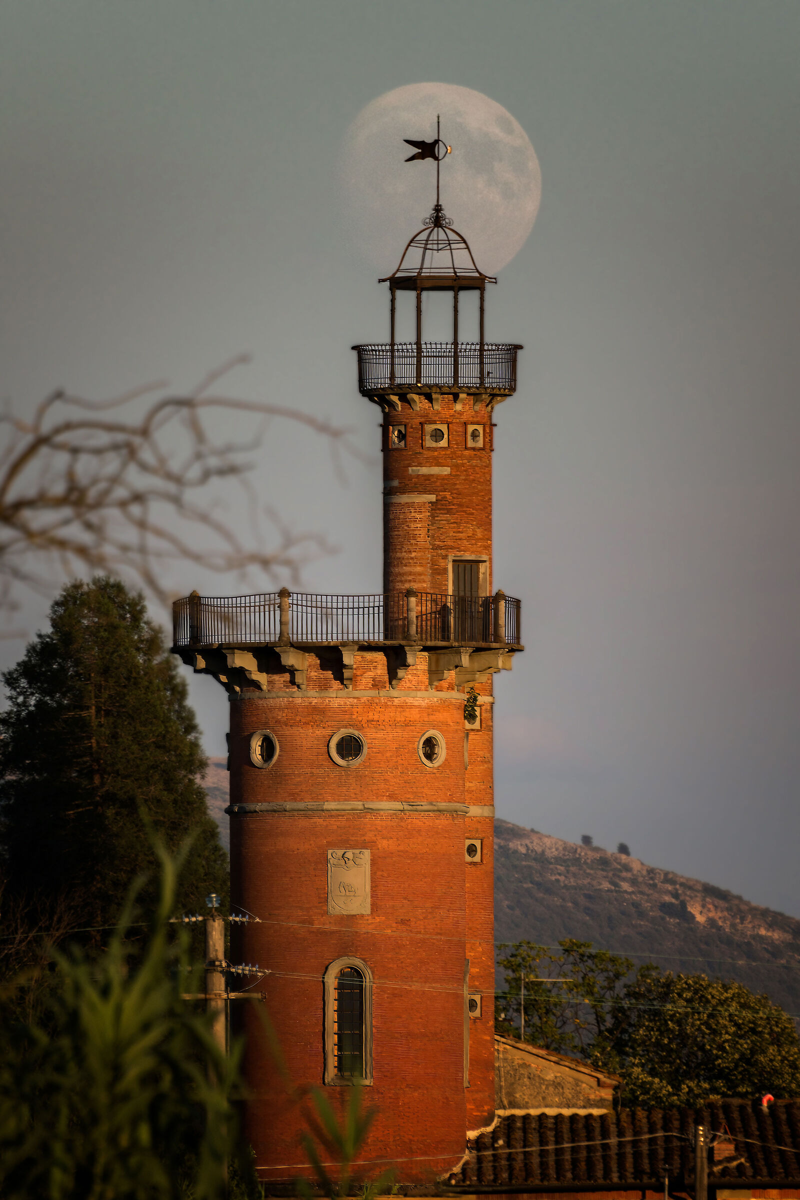 Lighthouse on the tower