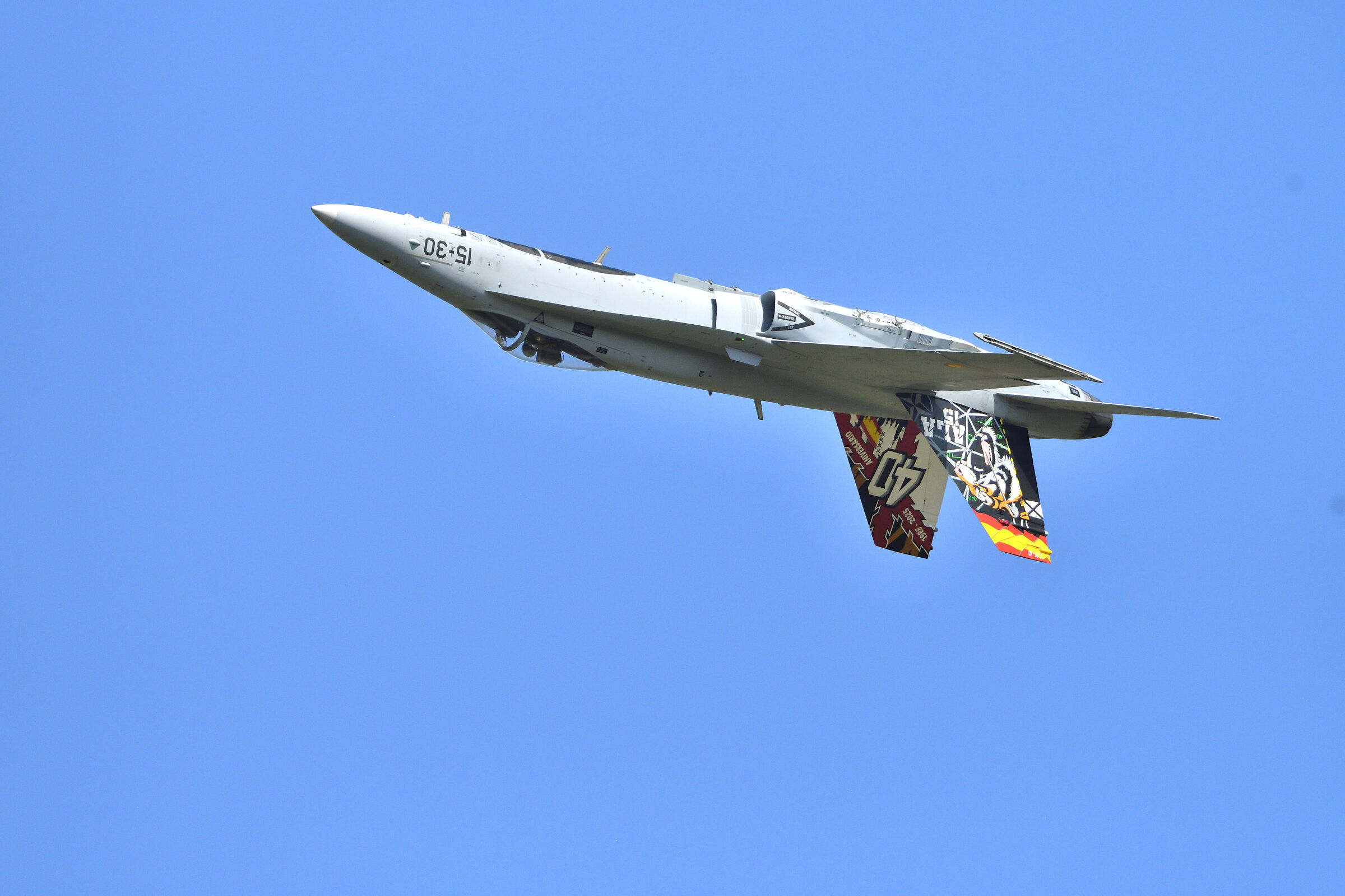 a little upside down f 18