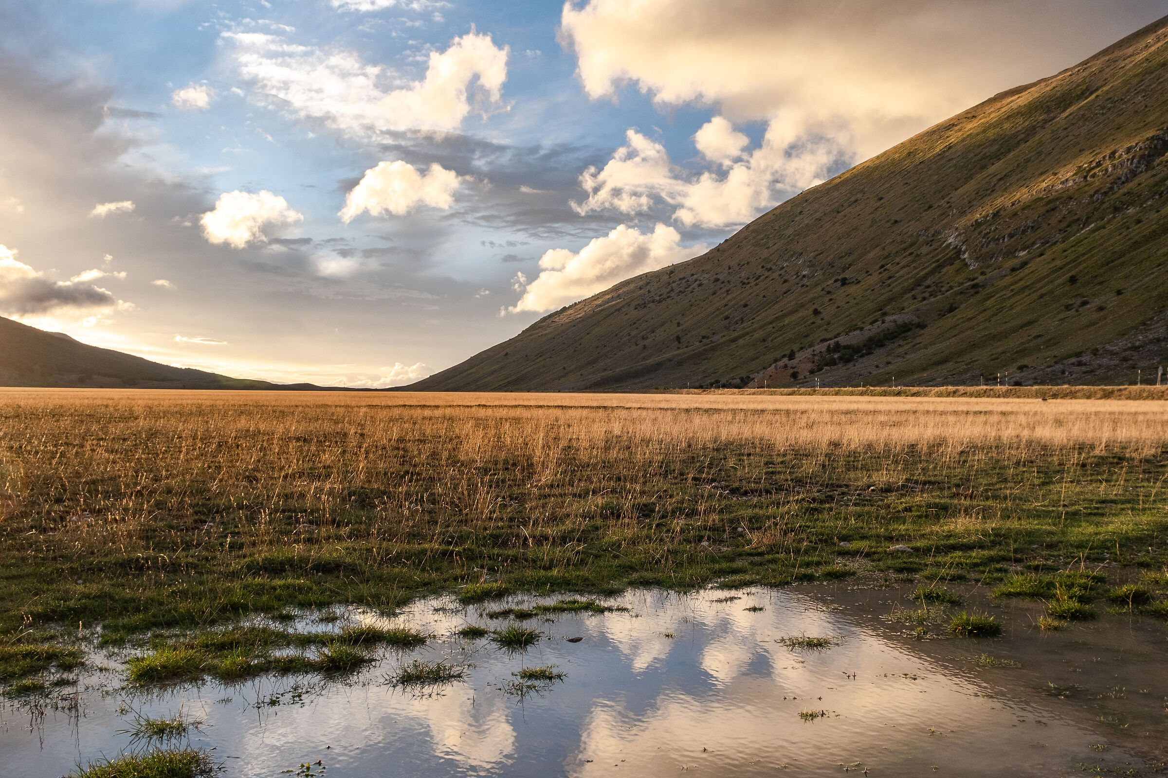 Tramonto dopo il temporale Campo Felice AQ.