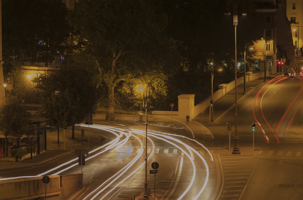 Lungotevere Traffico Serale