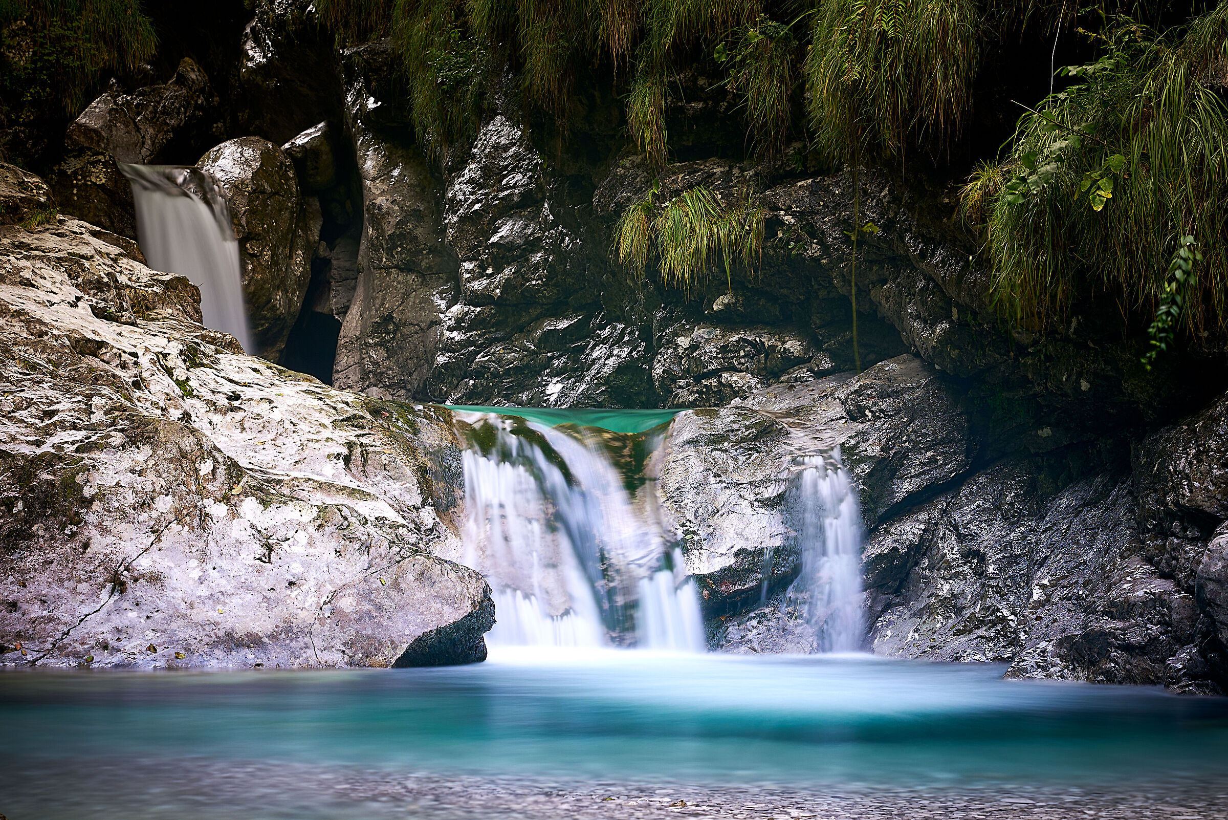 Waterfalls in Val Vertova