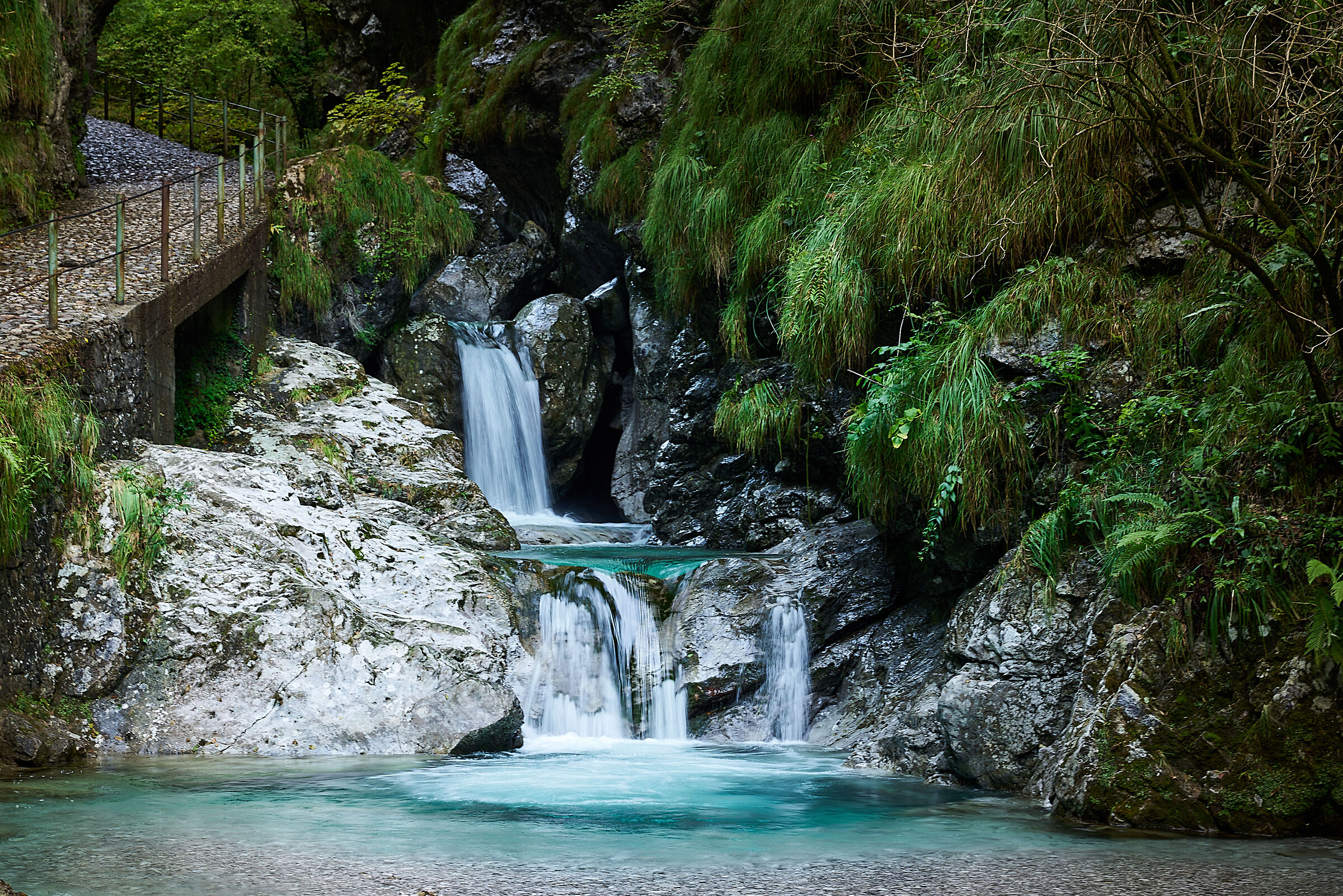 Waterfalls in the Vertova Valley