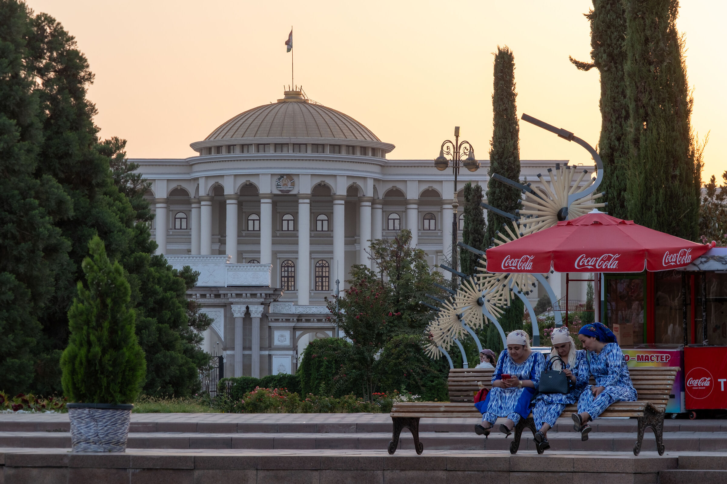 L'ora dell'aperitivo a Dushanbe